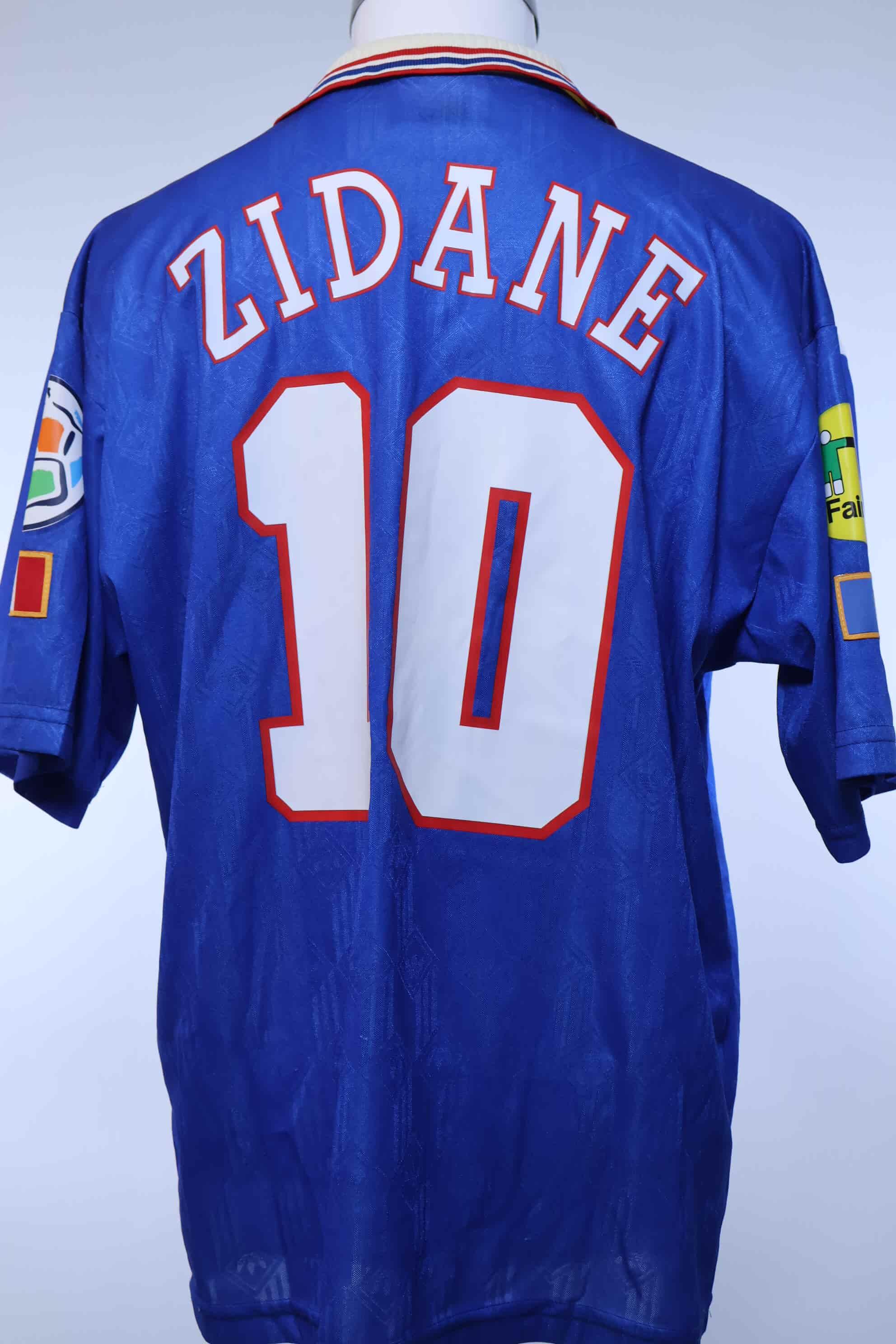 France Zidane #10 1996/ Home Shirt - XL