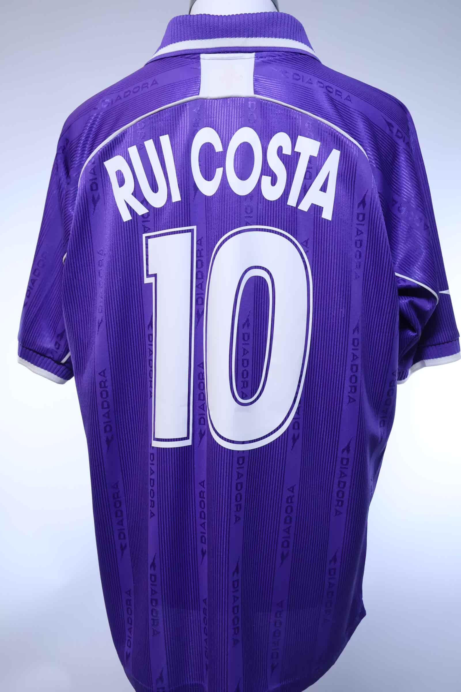 Fiorentina Rui Costa #10 2000/01 Home Shirt - XL