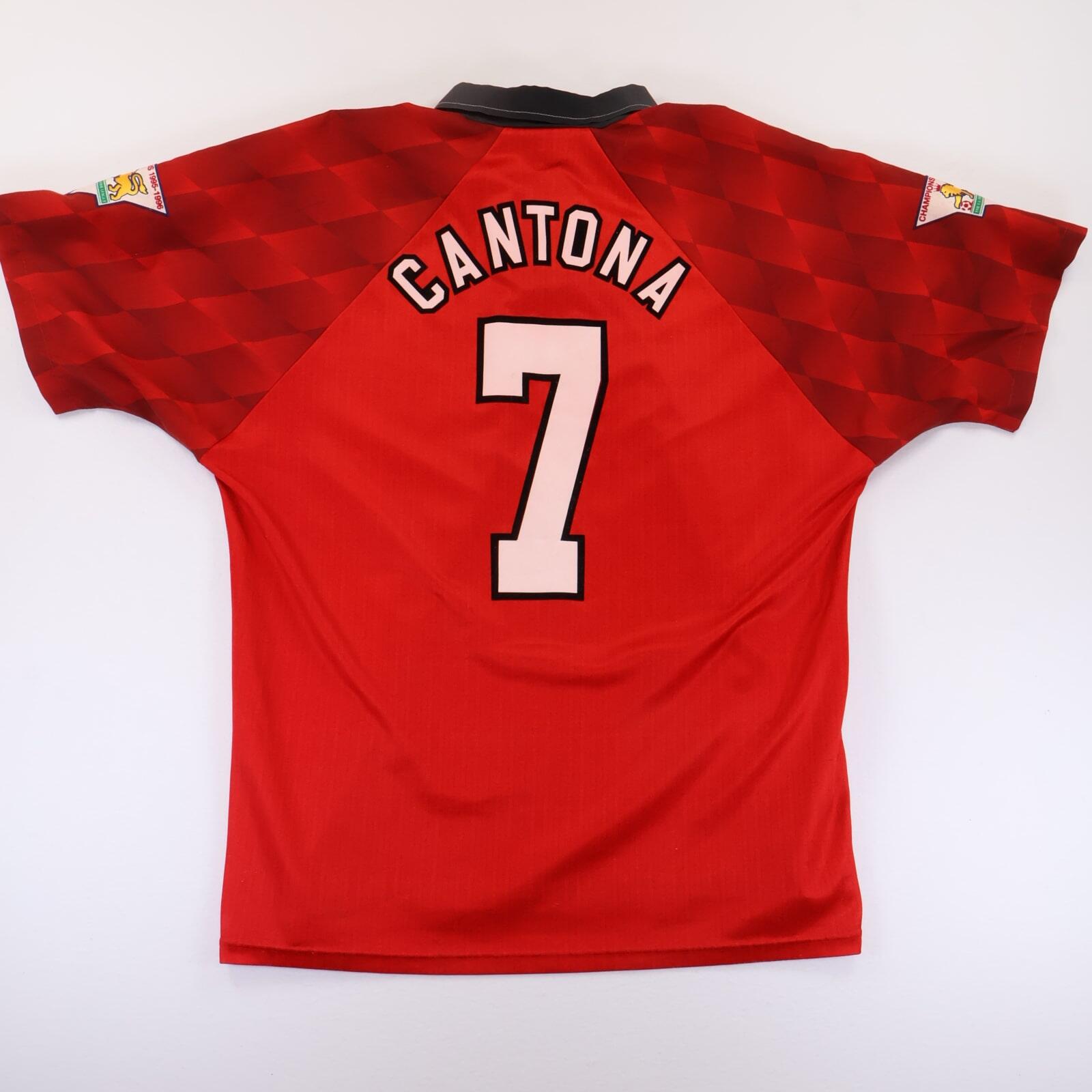 Manchester United Cantona #7 1996/98 Home Shirt - XL