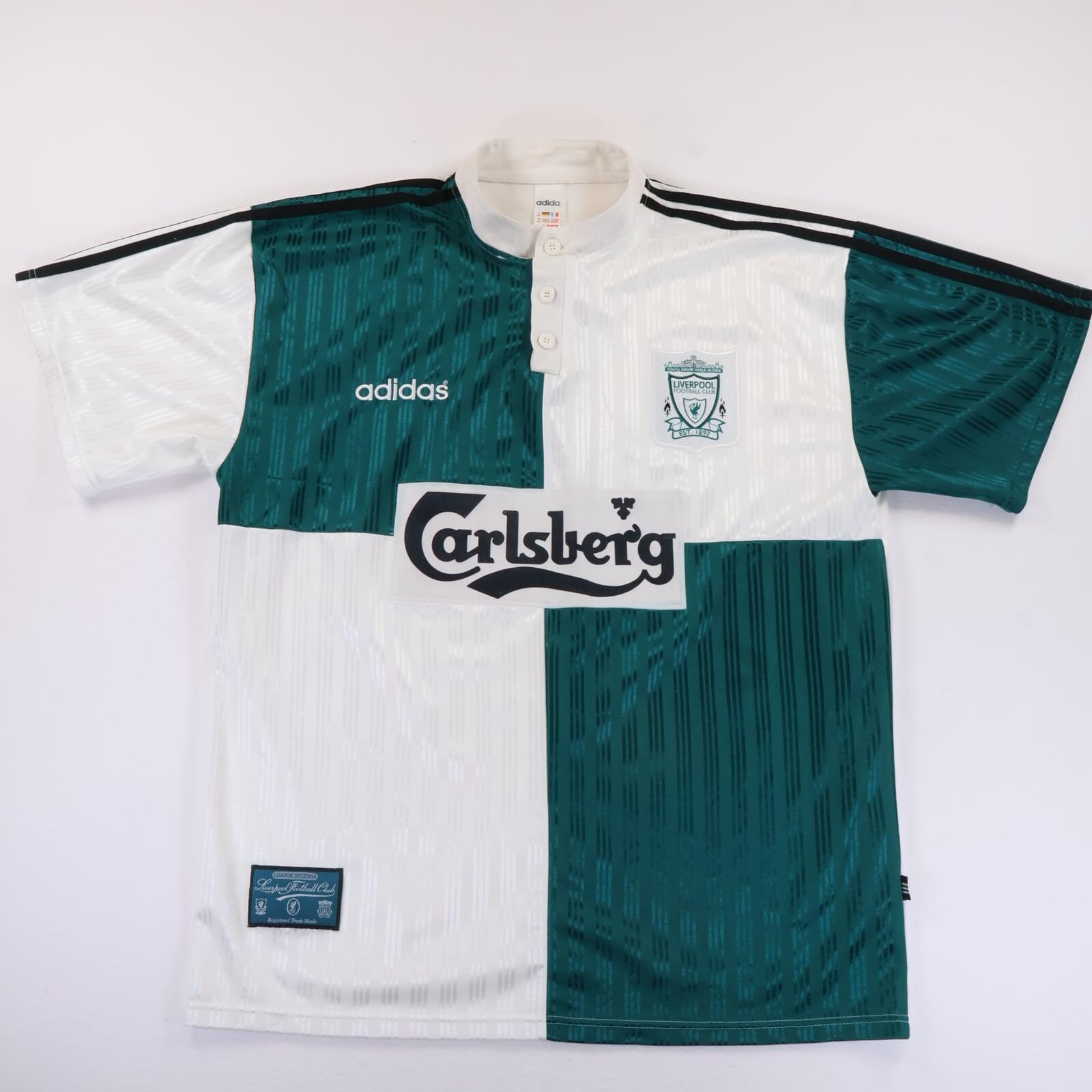 Liverpool F.C 1995/96 Away Shirt - XXL- FRONT