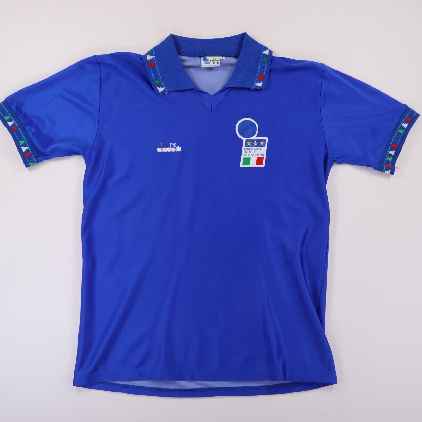 Italy 1992/93 Home Shirt - L- FRONT