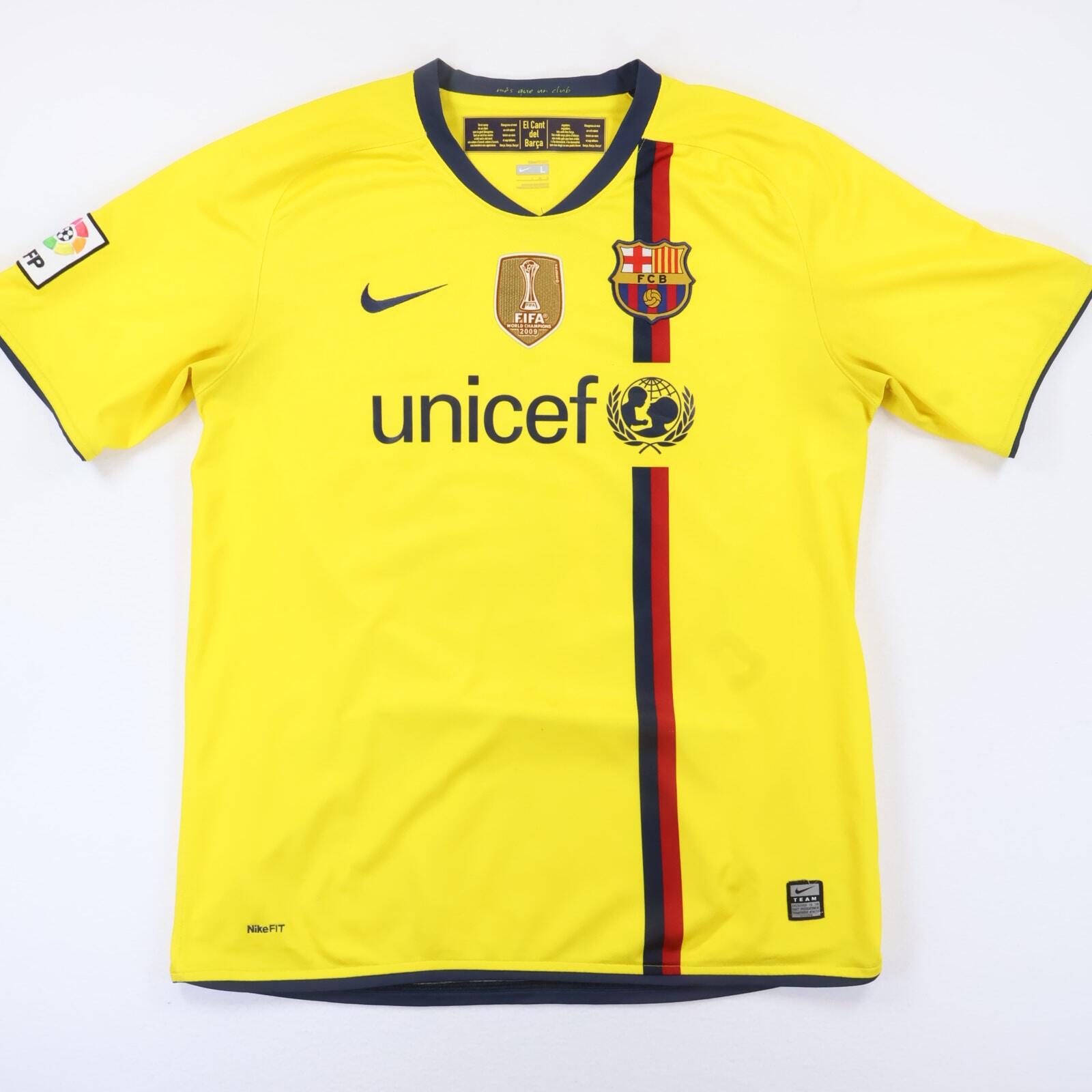 Barcelona 2008/09 Away Shirt - L