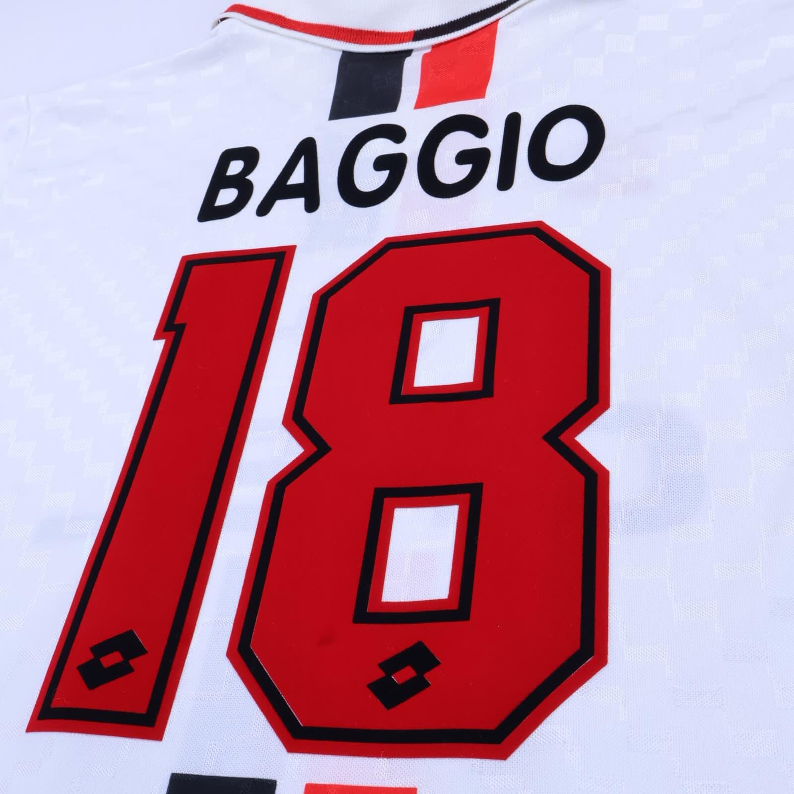 Ac Milan Baggio #18 1995/96 Away Shirt - XL