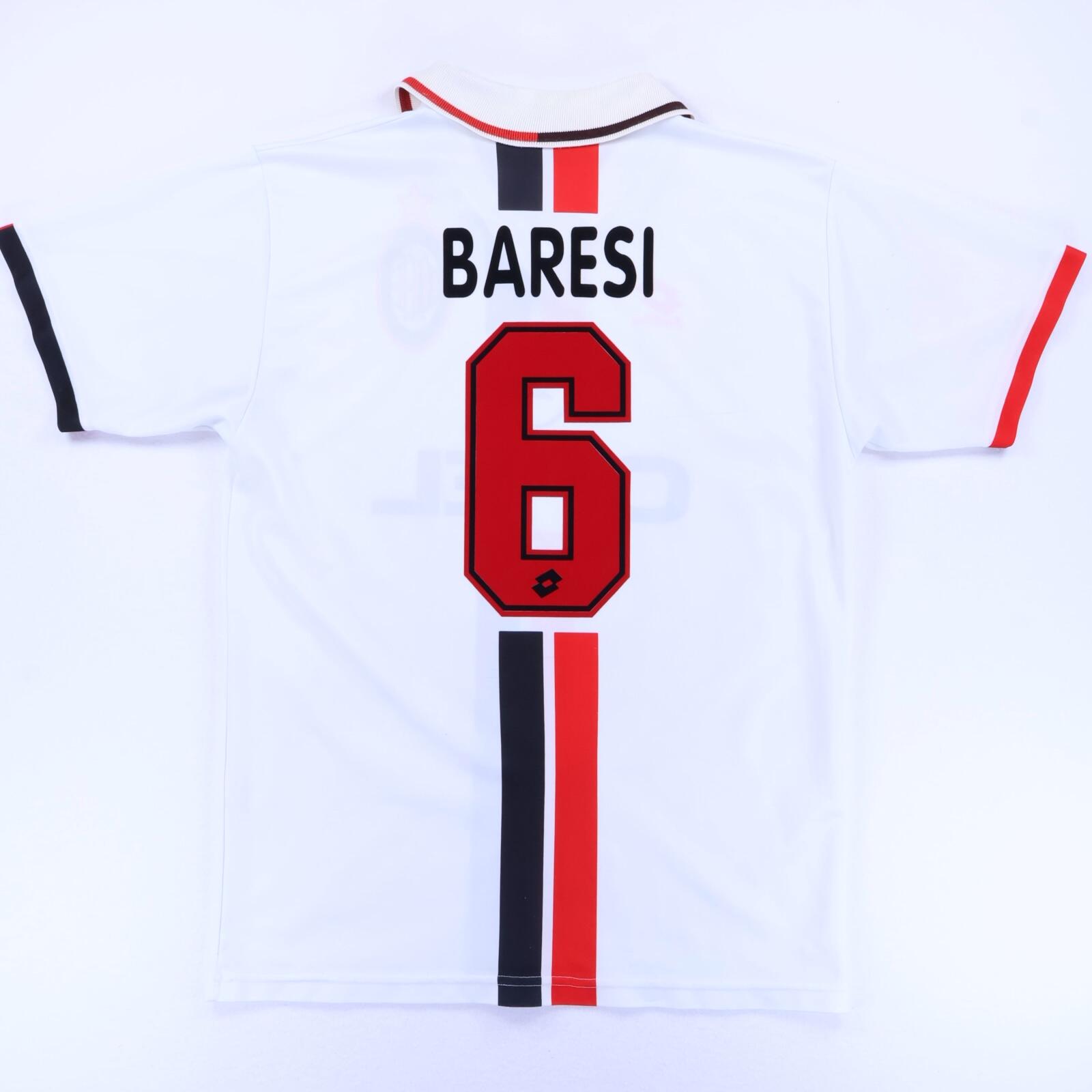 Ac Milan Baresi #6 1995/96 Away Shirt - L