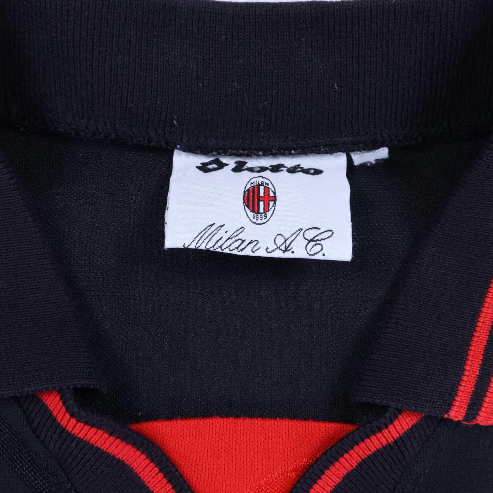 Ac Milan Davids #22 1996/97 Third Shirt - L