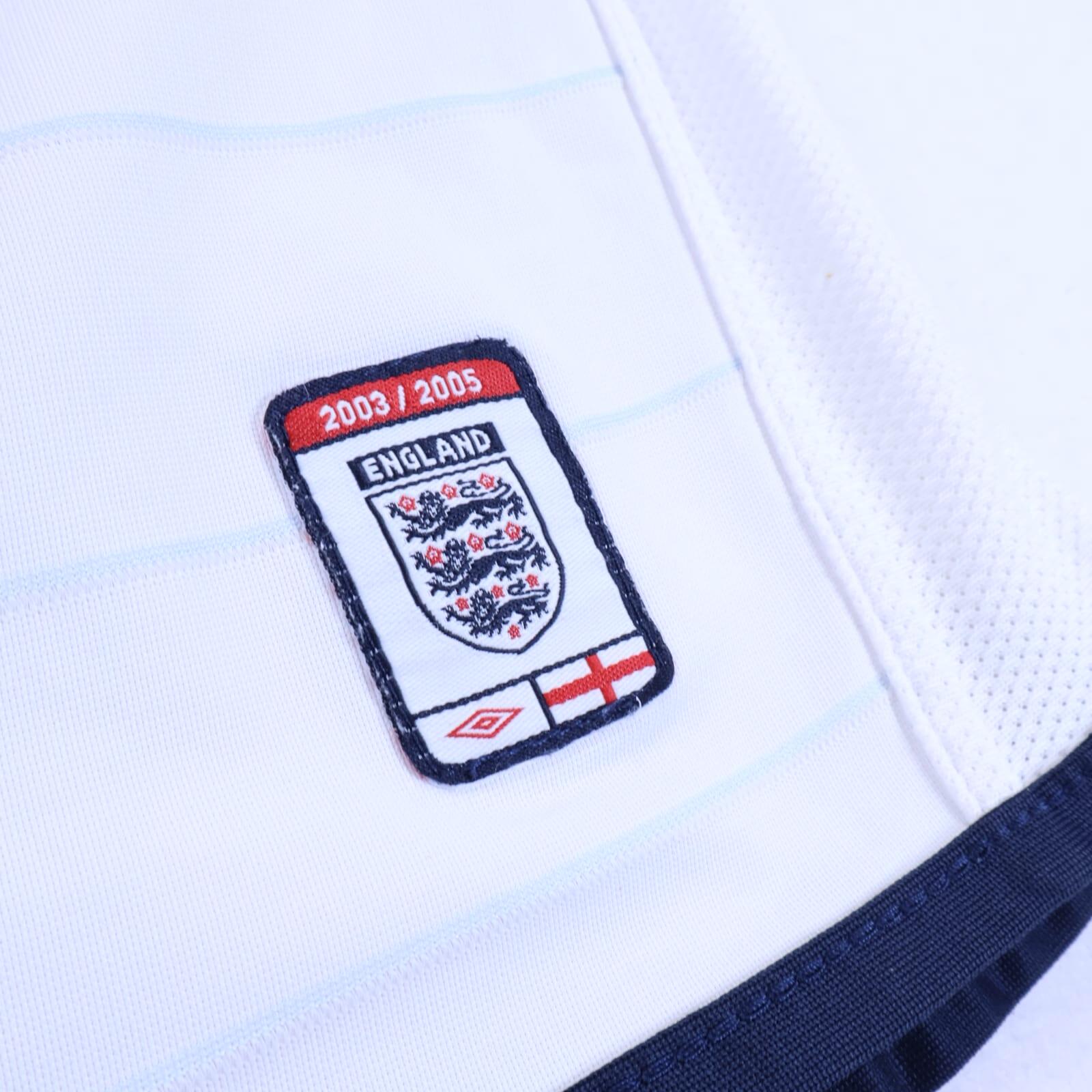 England Beckham #7 2003/05 Home Shirt - XL