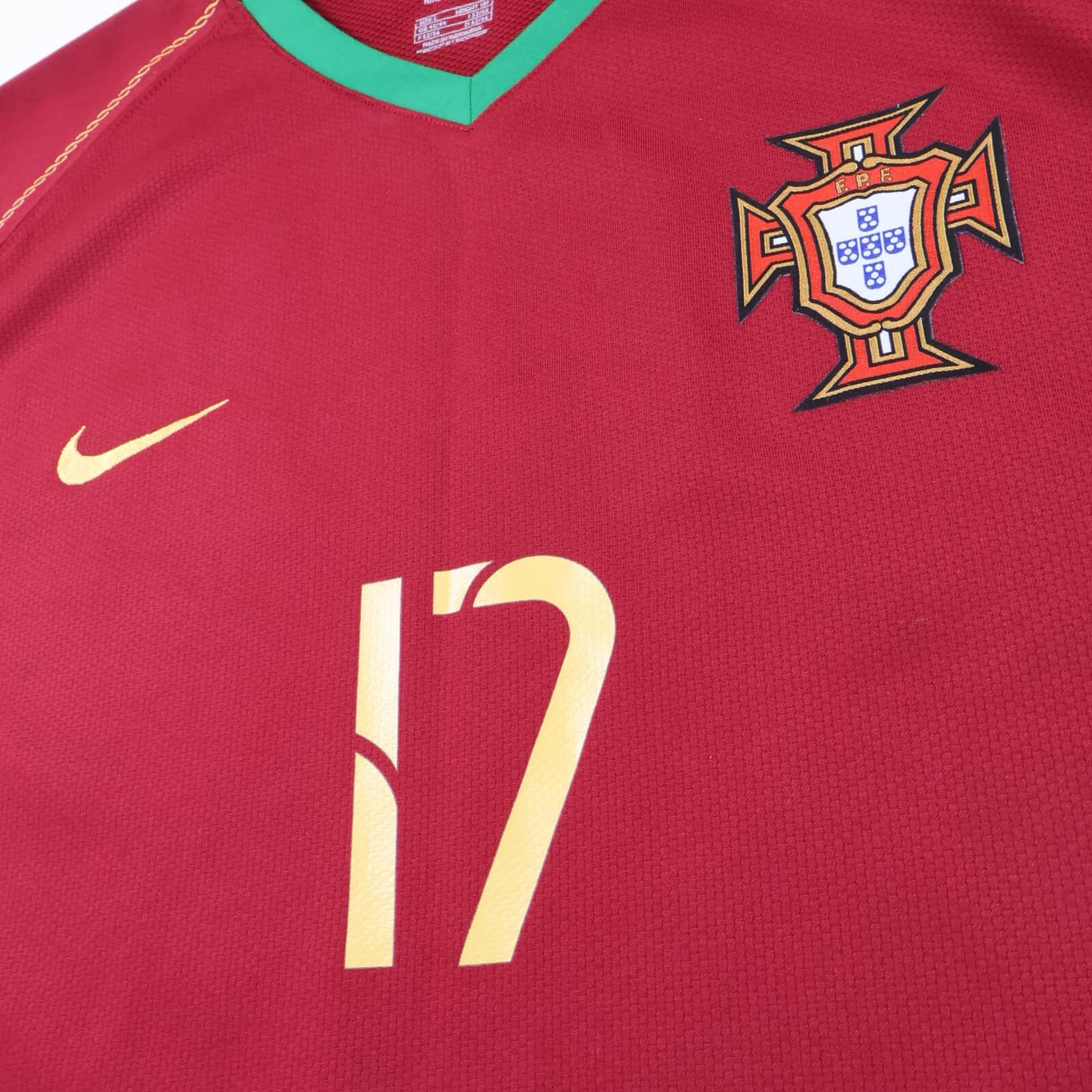 Portugal C.Ronaldo #17 2006/ Home Shirt - L