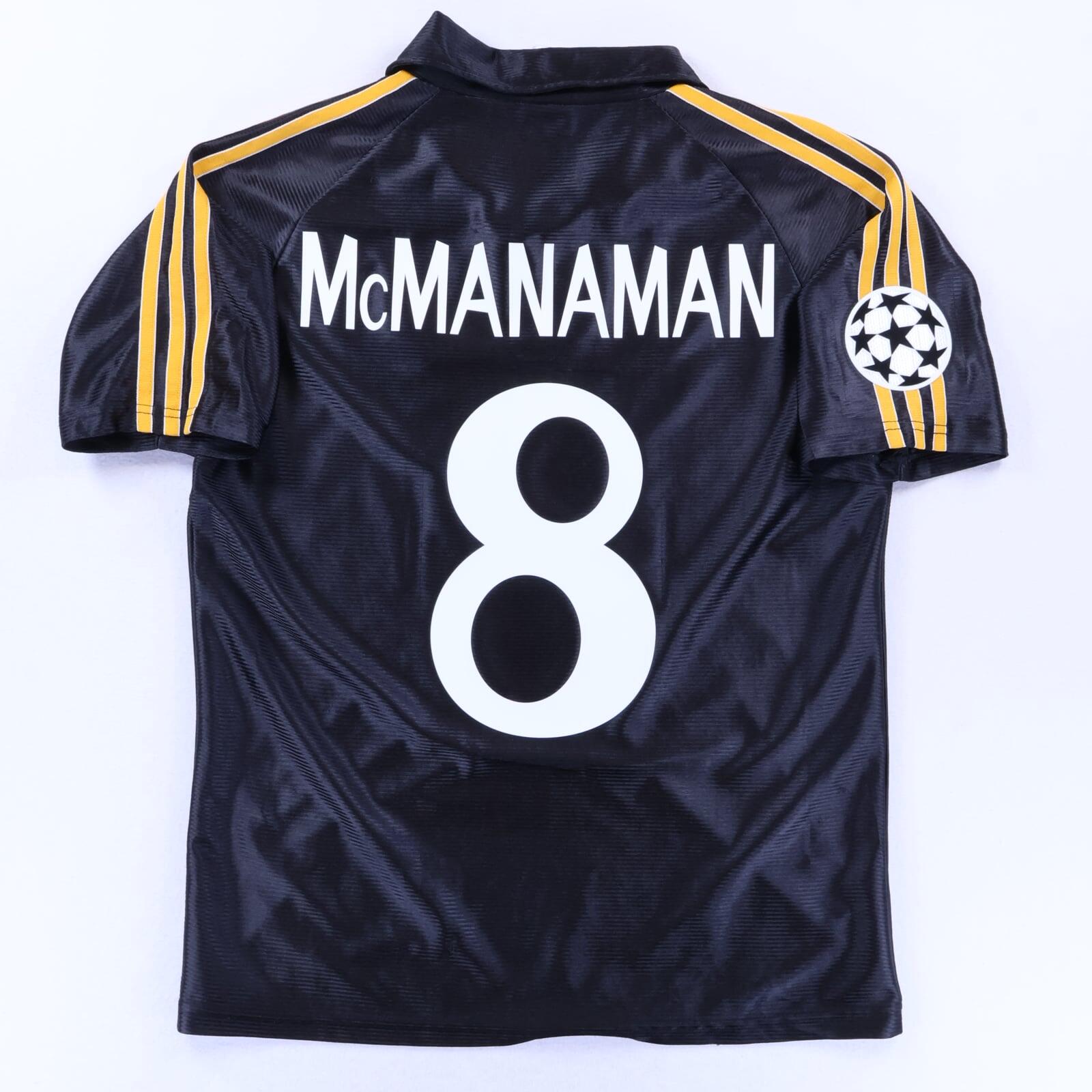Real Madrid Mcmanaman #8 1999/00 Away Shirt - S