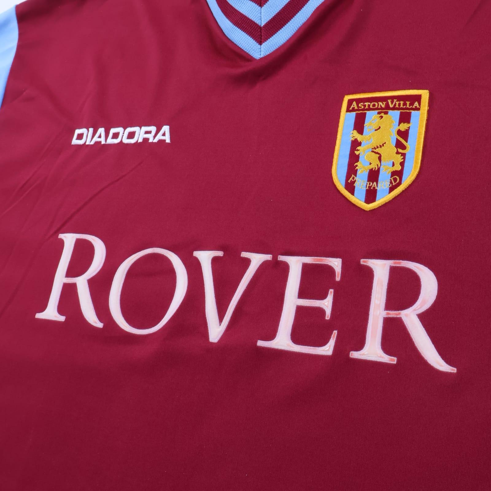 Aston Villa Angel #8 2002/03 Home Shirt - L