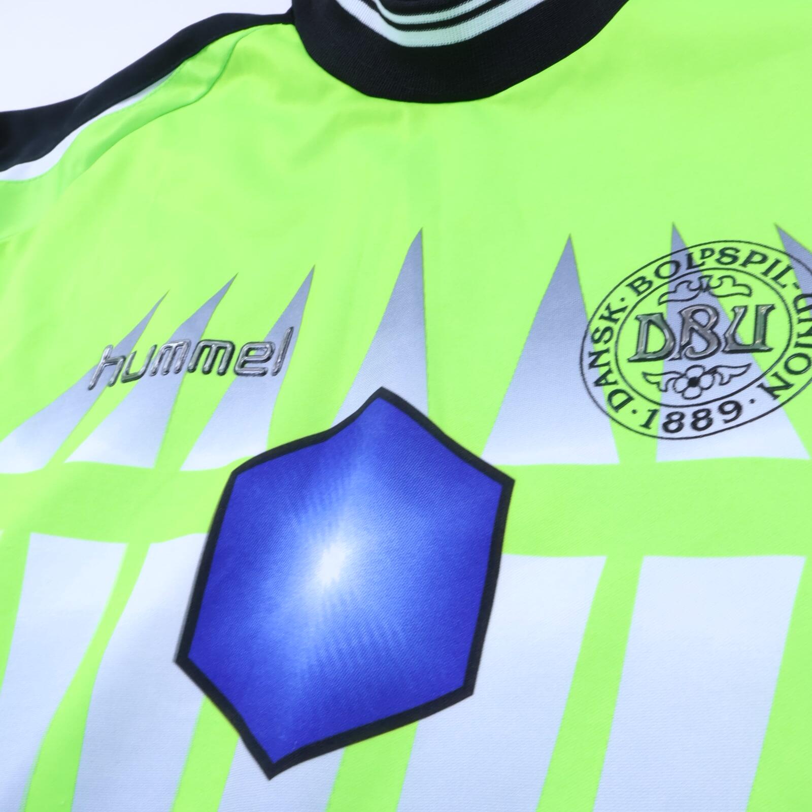 2000-02 Denmark ゴールキーパーシャツ/L/グリーン Denmark 2000/02 Goalkeeper Shirt - L