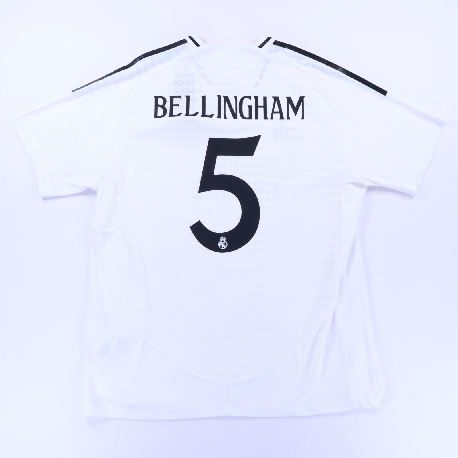 Real Madrid Bellingham #5 2024/25 Home Shirt - XL