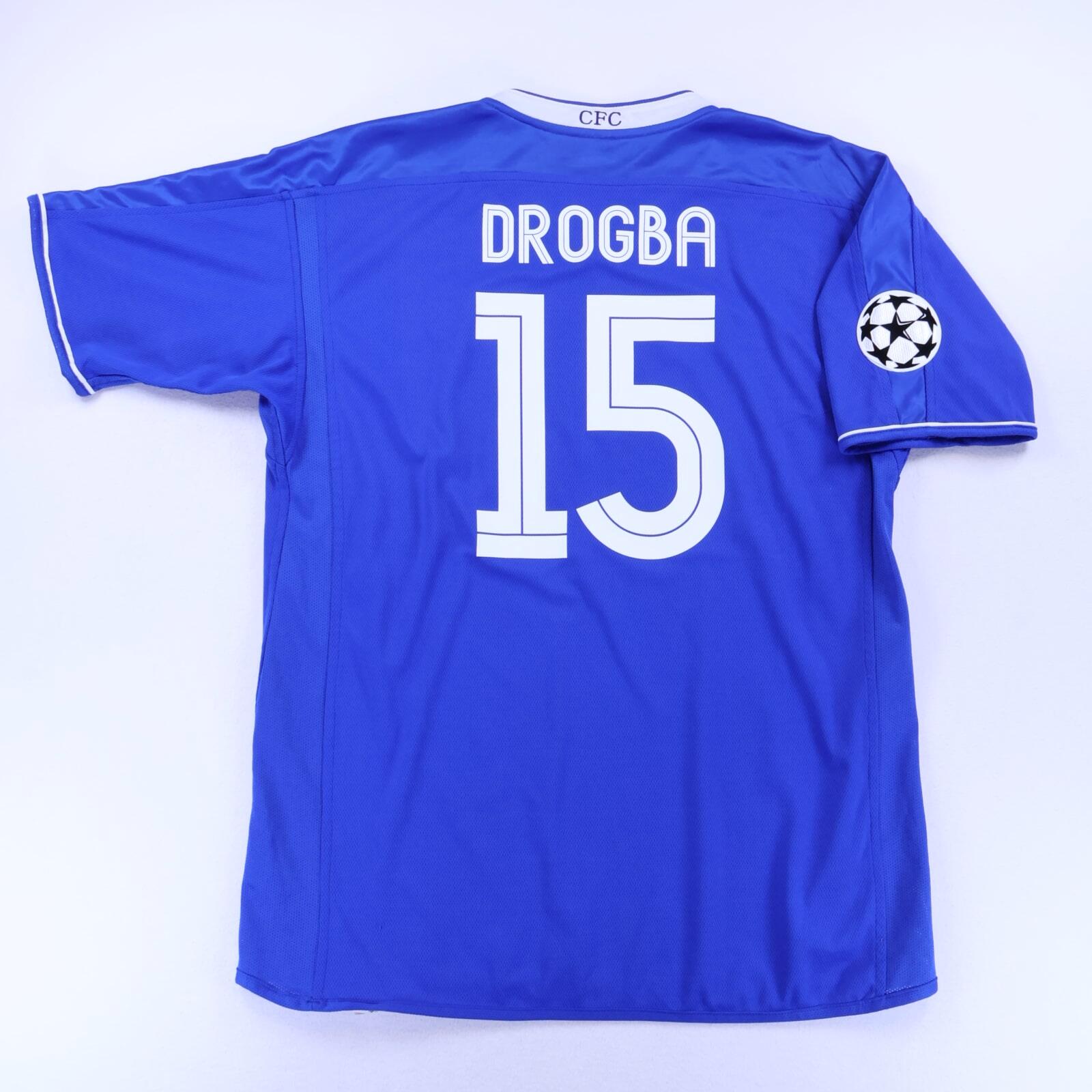 Chelsea Drogba #15 2003/05 Home Shirt - XL