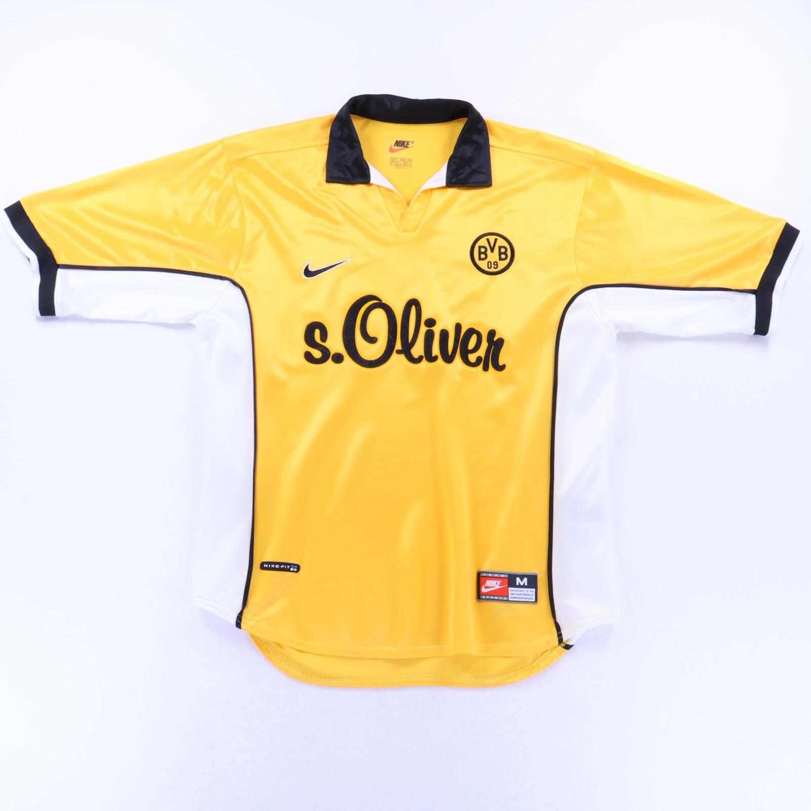 Borussia Dortmund 1998/00 Home Shirt - M- FRONT