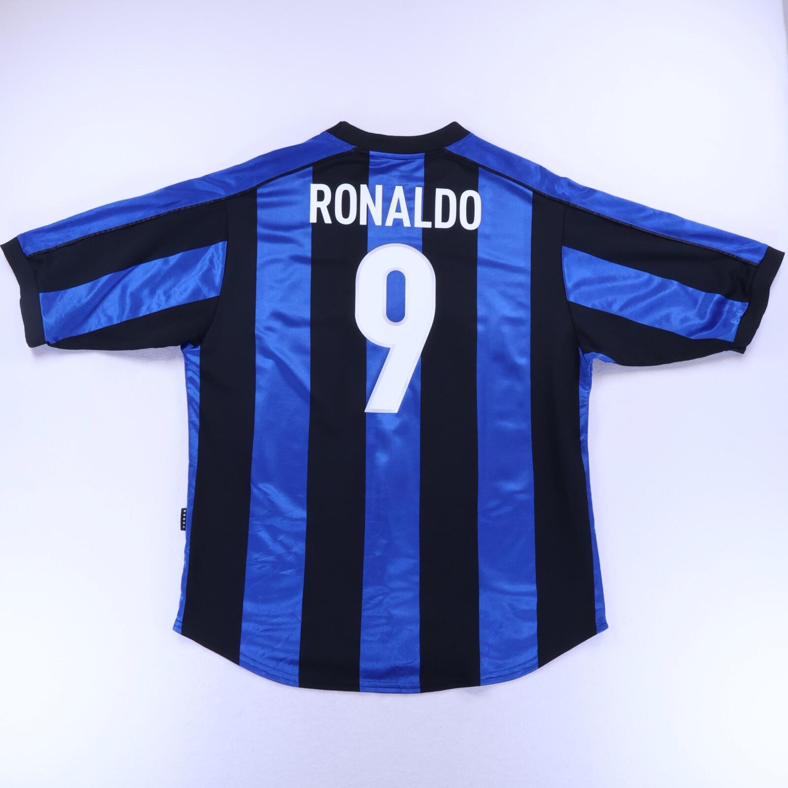 Inter Milan Ronaldo #9 1999/00 Home Shirt - L