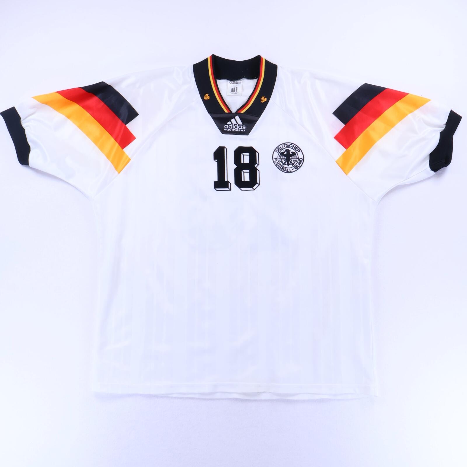 Germany Klinsmann #18 1992/94 Home Shirt - L