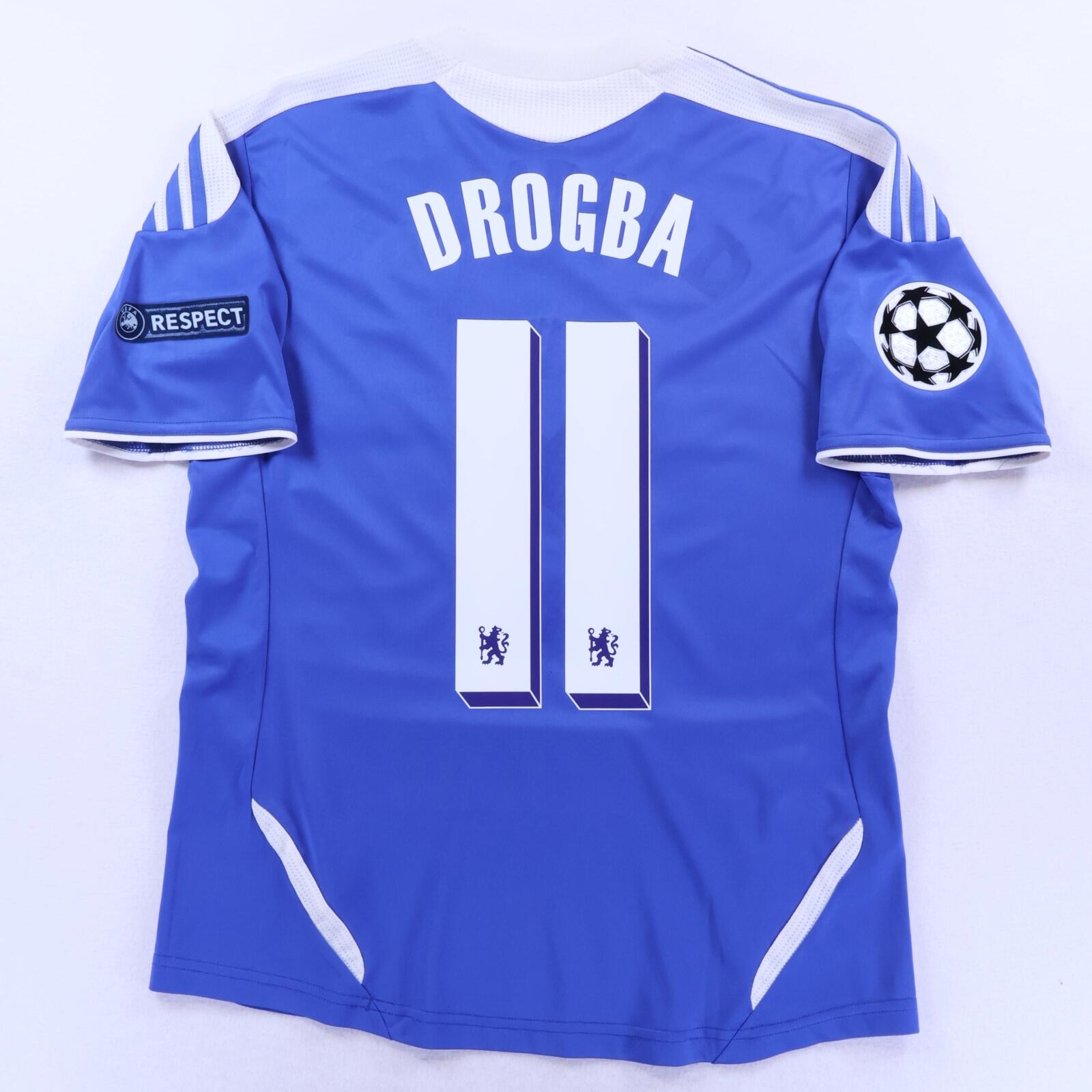 Chelsea Drogba #11 2011/12 Home Shirt - S