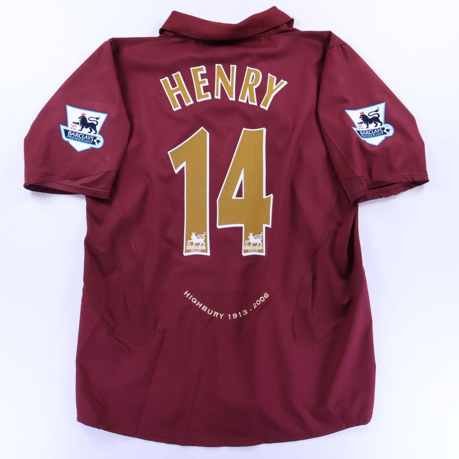 Arsenal Henry #14 2005/06 Home Shirt - XL