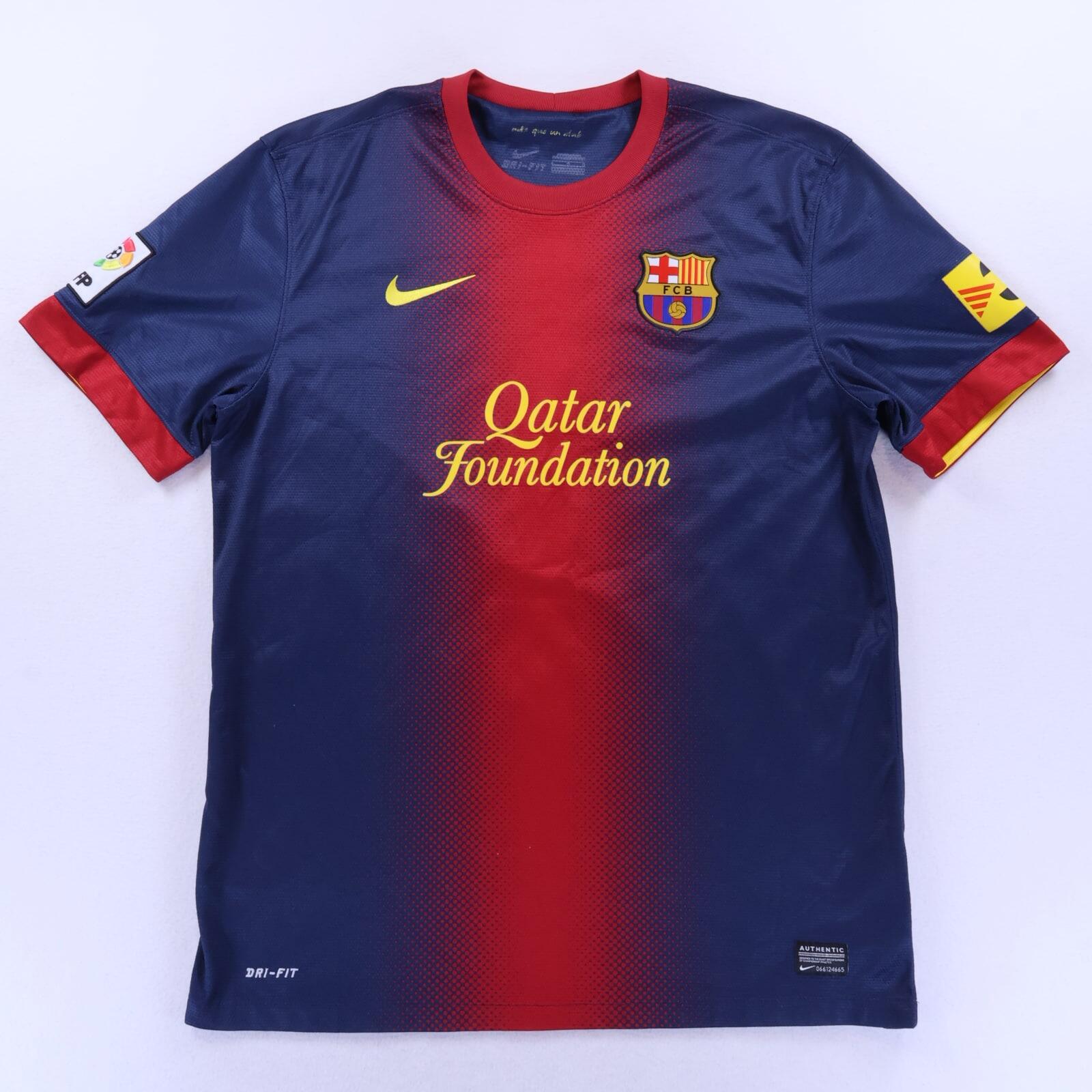 Barcelona Puyol #5 2012/13 Home Shirt - L