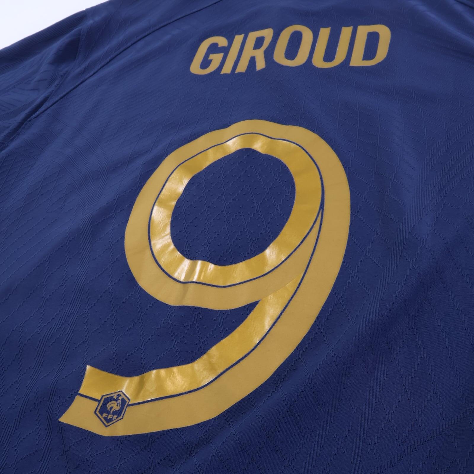 France Giroud #9 2022/23 Home Shirt - Player Issue - XL