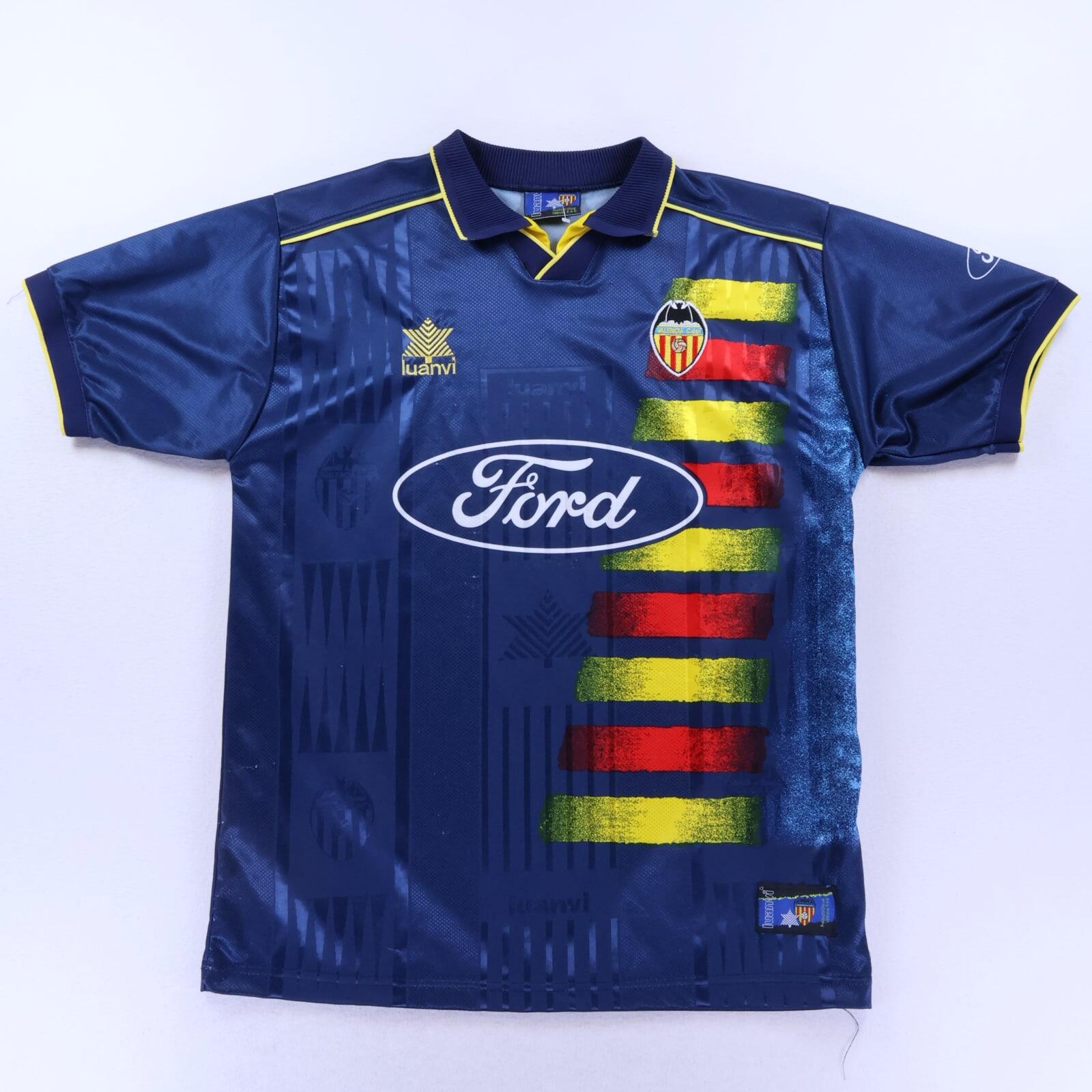Valencia Cf 1996/97 Away Shirt - L- FRONT