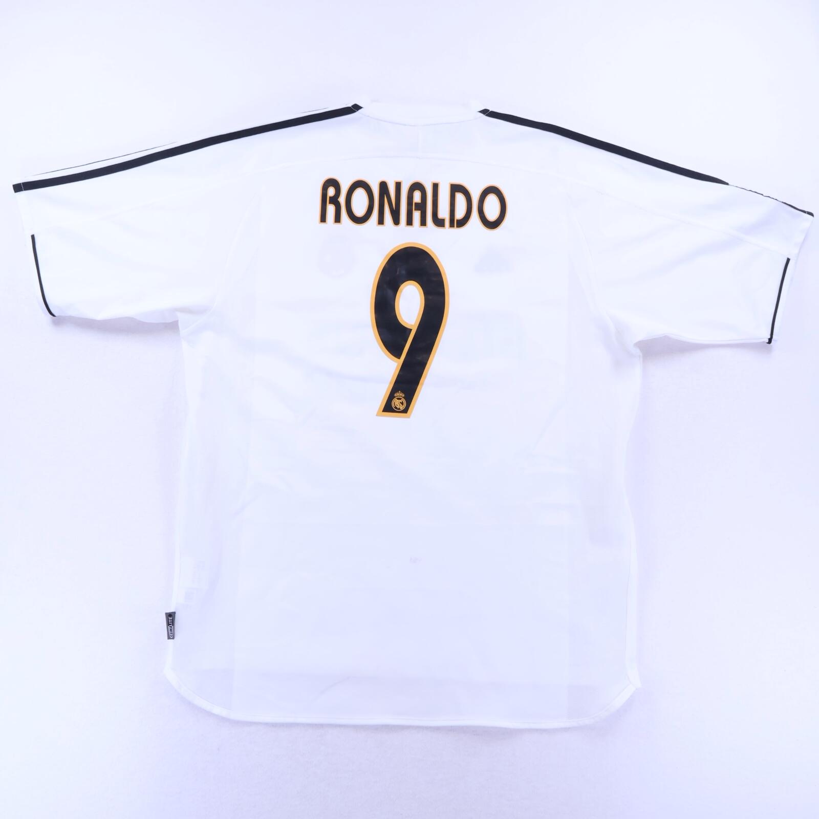 Real Madrid Ronaldo #9 2003/04 Home Shirt - L