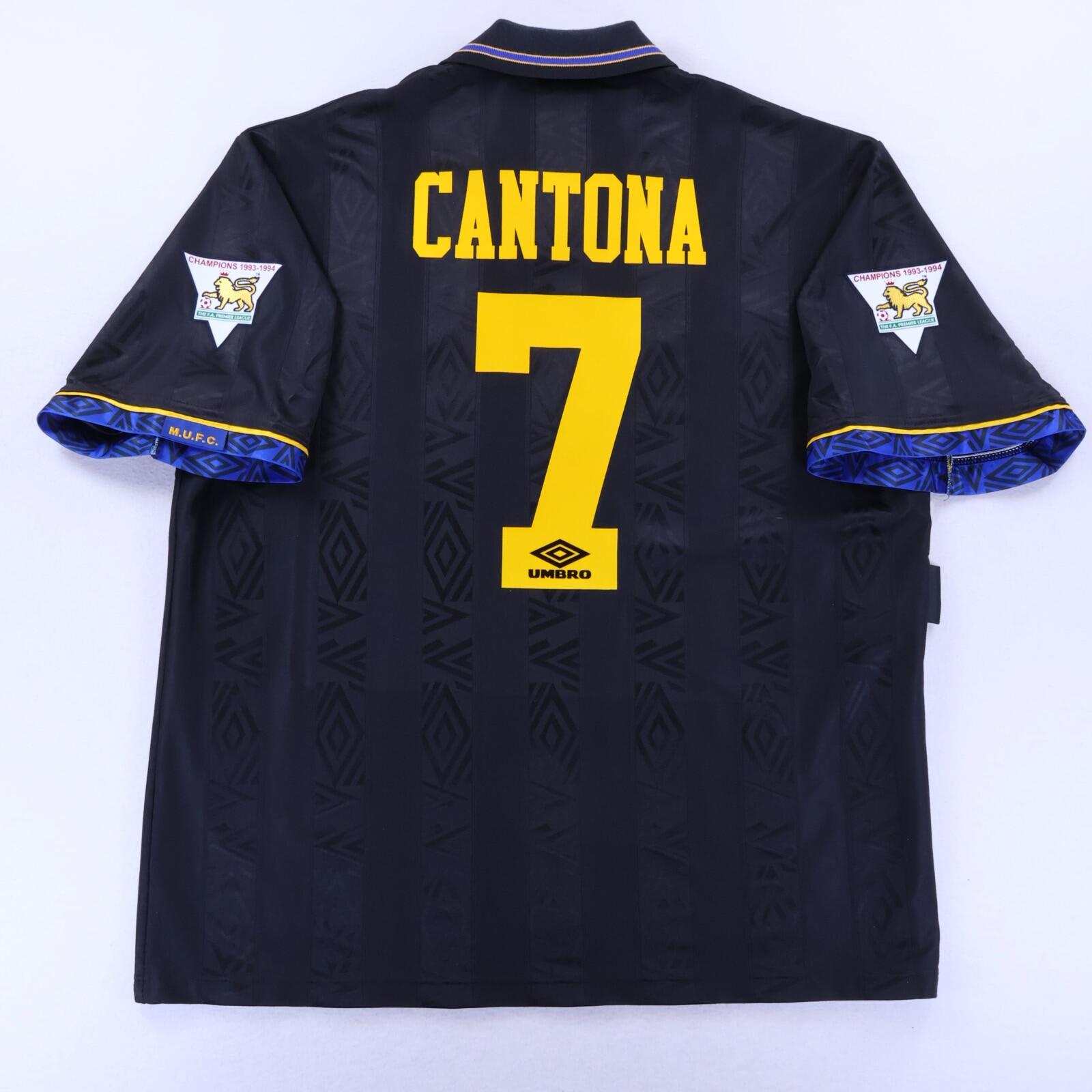 Manchester United Cantona #7 1993/95 Away Shirt - 2XL