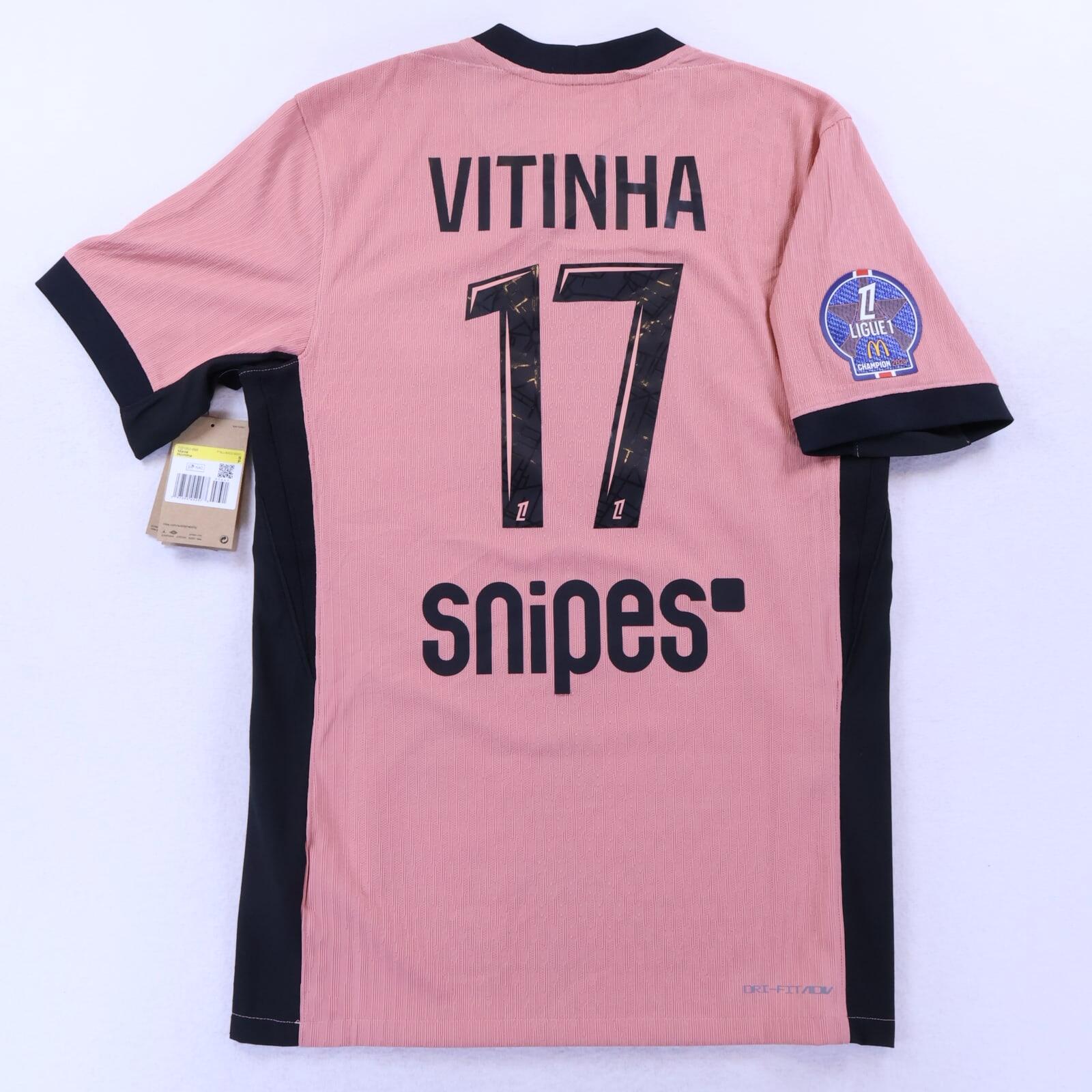 NWT* Paris Saint-Germain F.C Vitinha #17 2024/25 Third Shirt