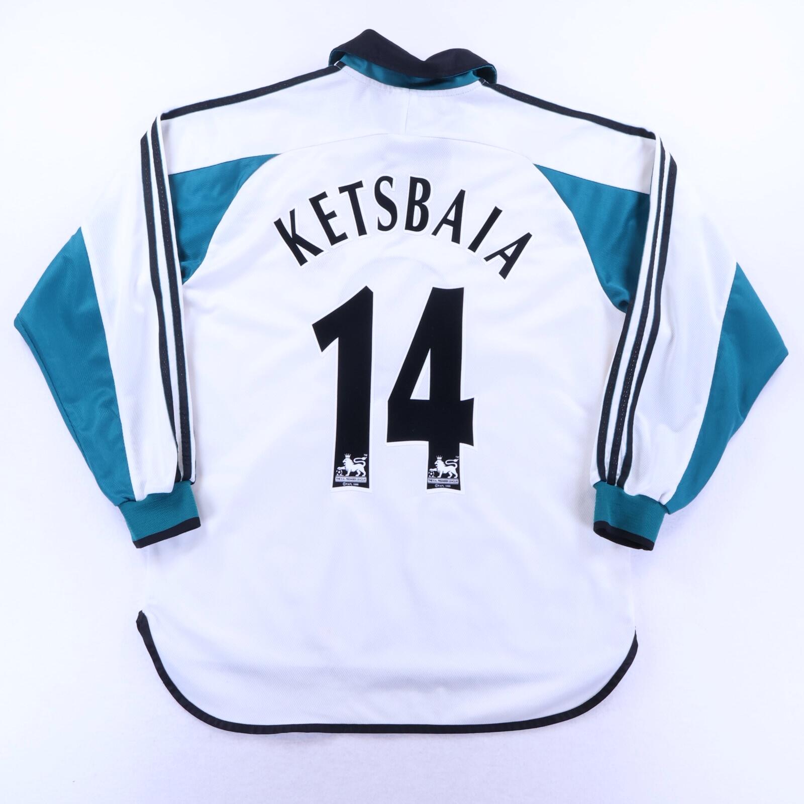 Newcastle United Ketsbaia #14 1999/00 Away Shirt - Long Sleeve - L