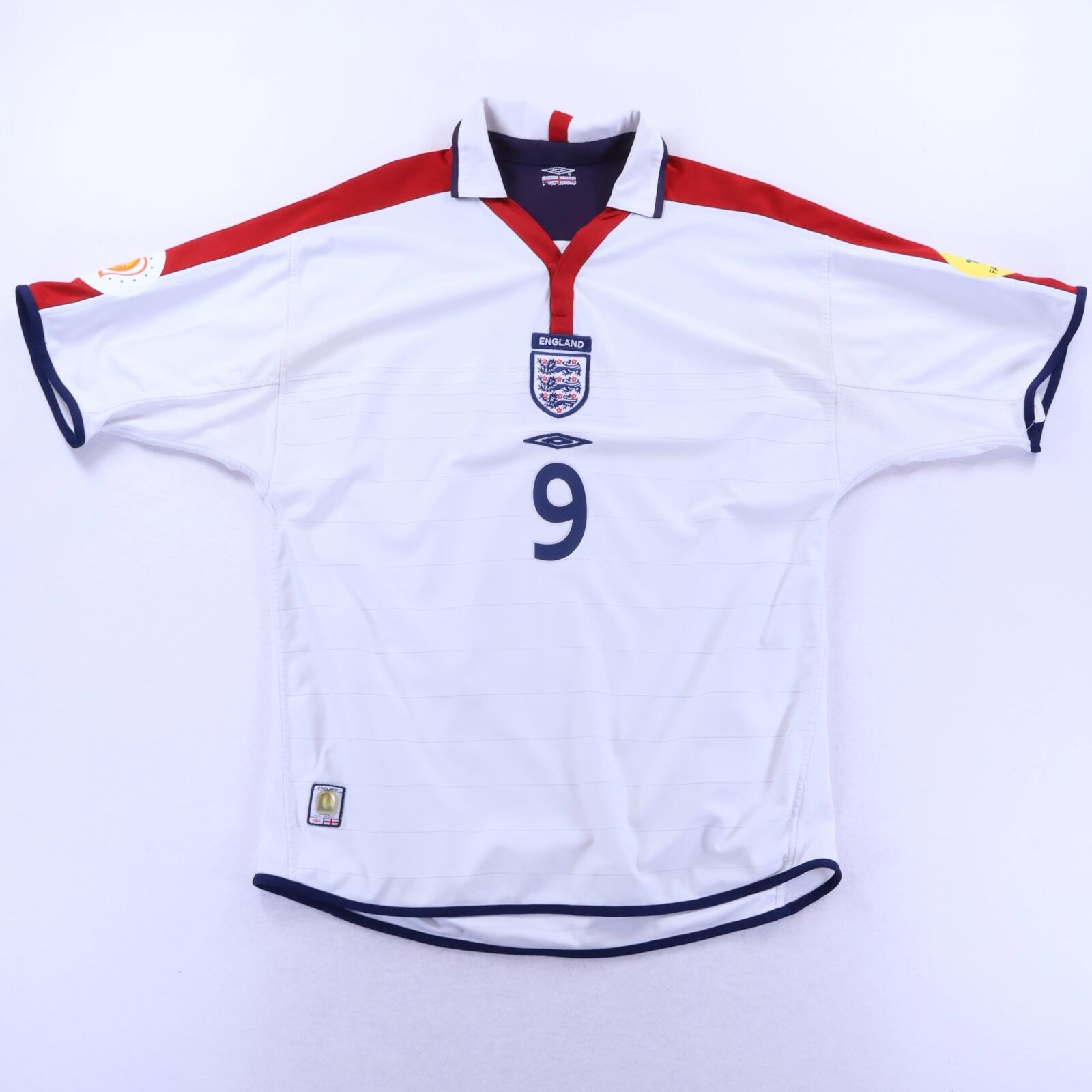 England Rooney #9 2005/07 Home Shirt - XL