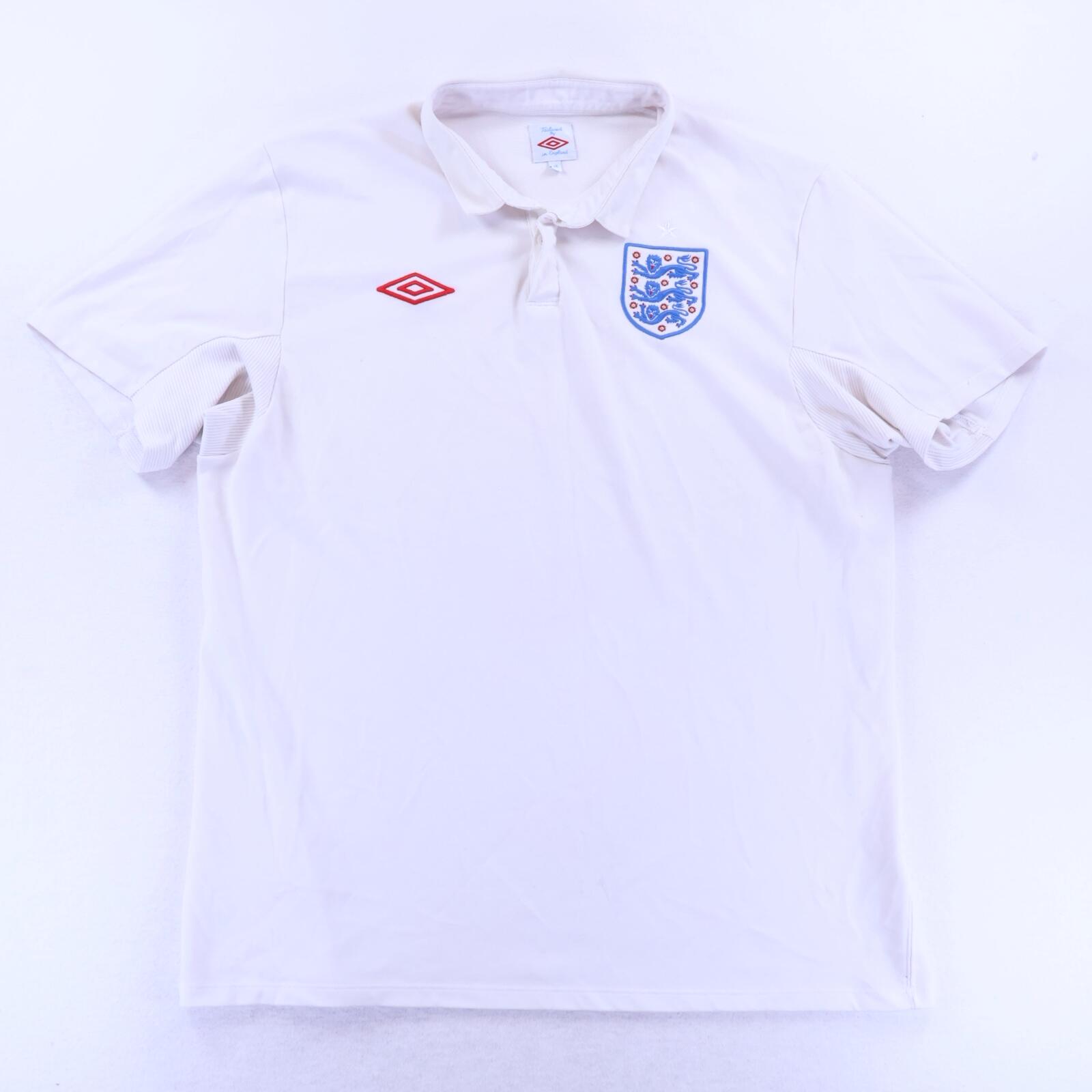 England 2009/10 Home Shirt - XL