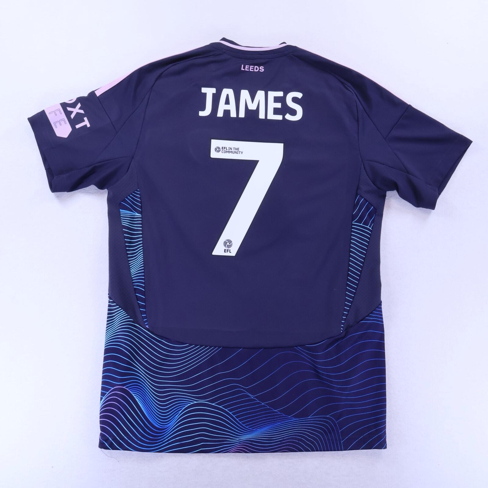 Leeds United James #7 2024/25 Third Shirt - M