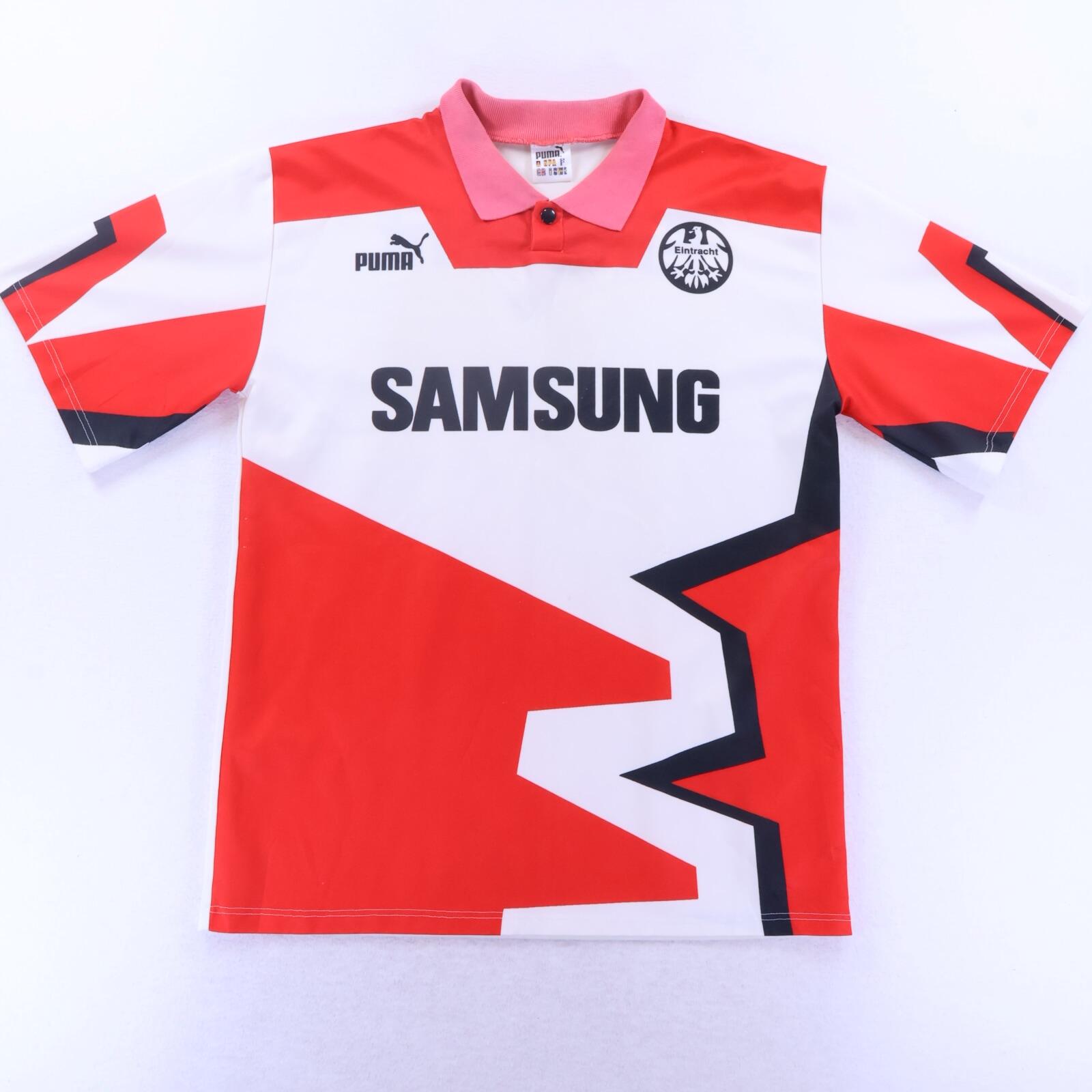 A*i様 PUMA アイントラハト・フランクフルト　1992-93サッカーウェア Eintracht Frankfurt 1992/93 Fourth Shirt - L