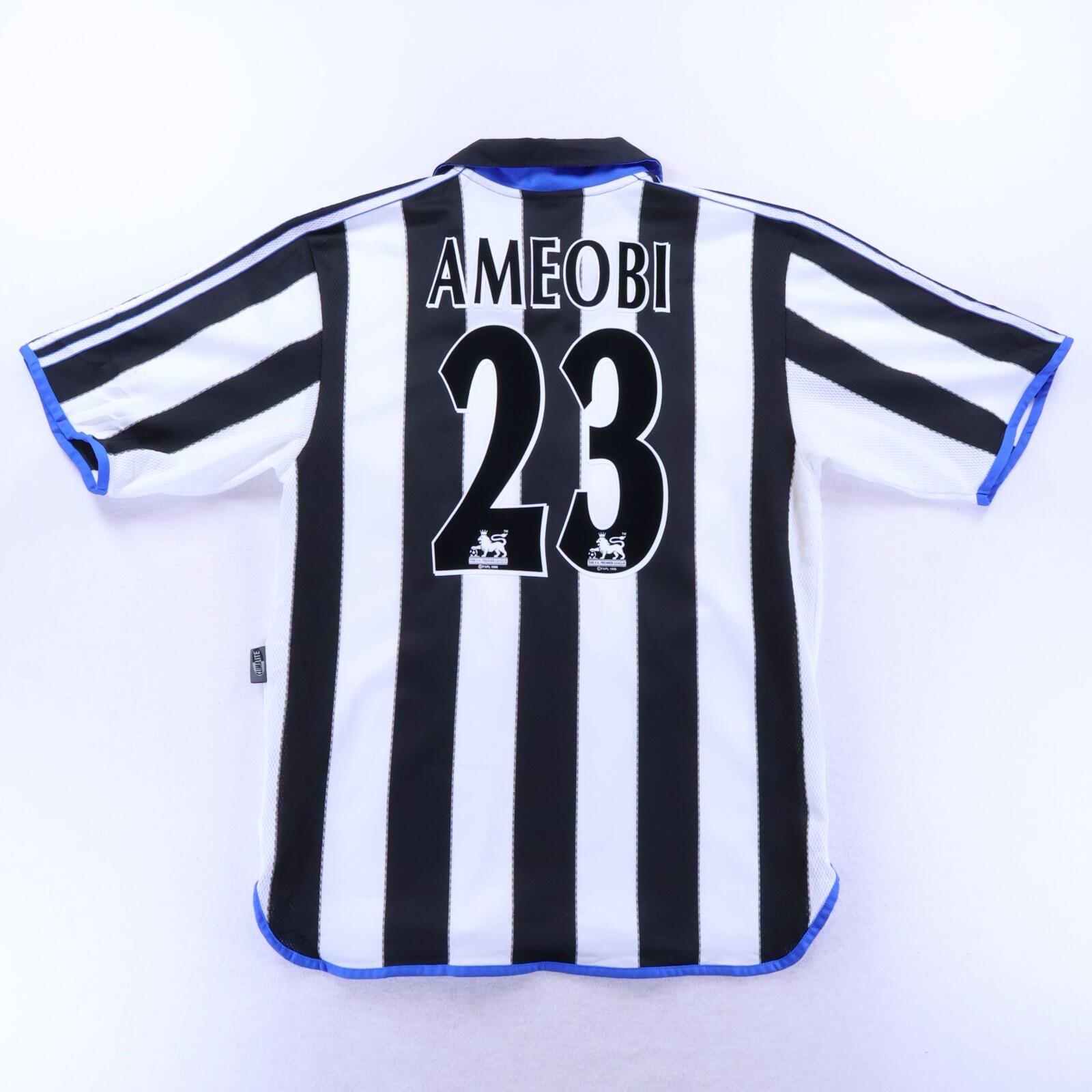 Newcastle United Ameobi #23 2000/01 Home Shirt - L