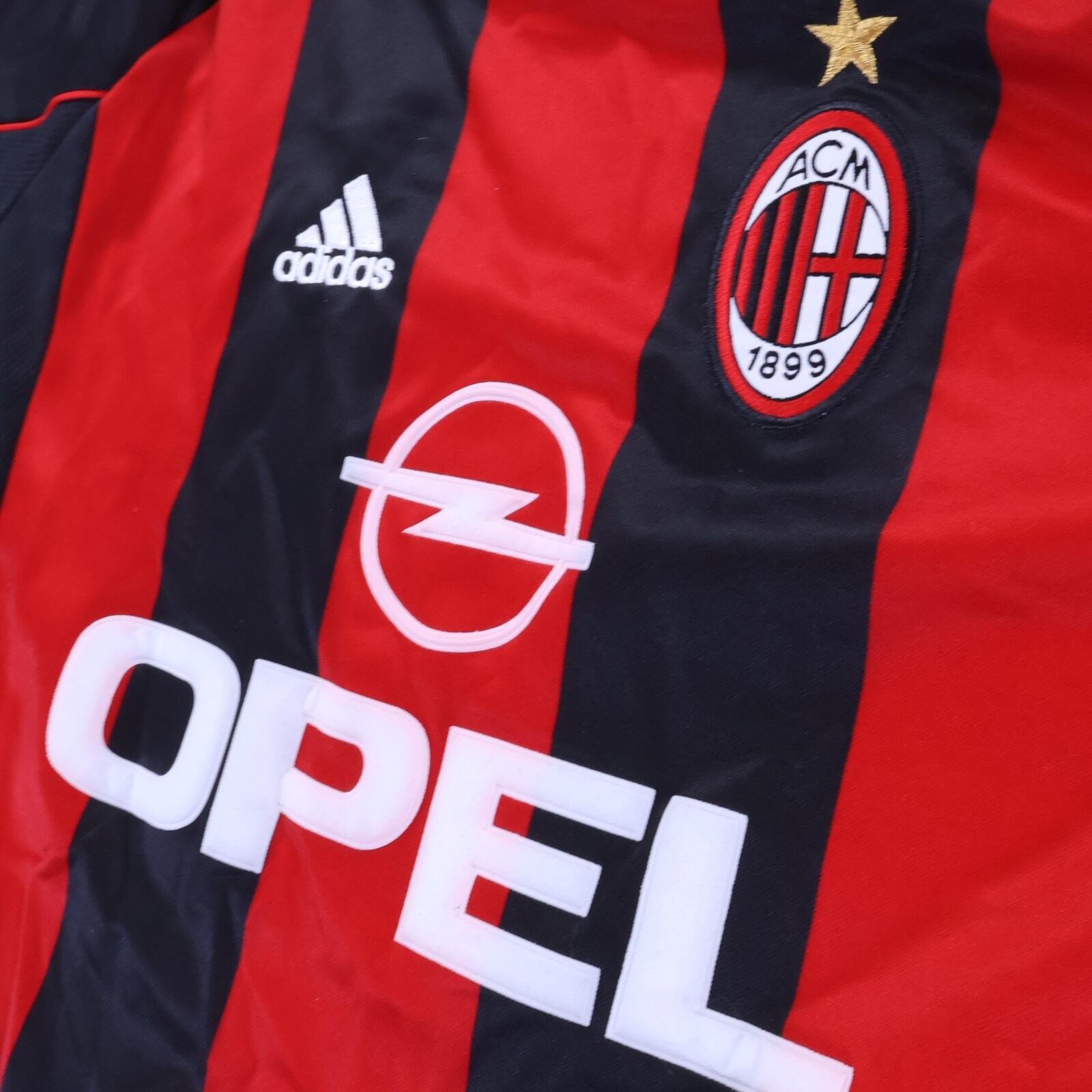 Ac Milan Shevchenko #7 2000/02 Home Shirt - XL