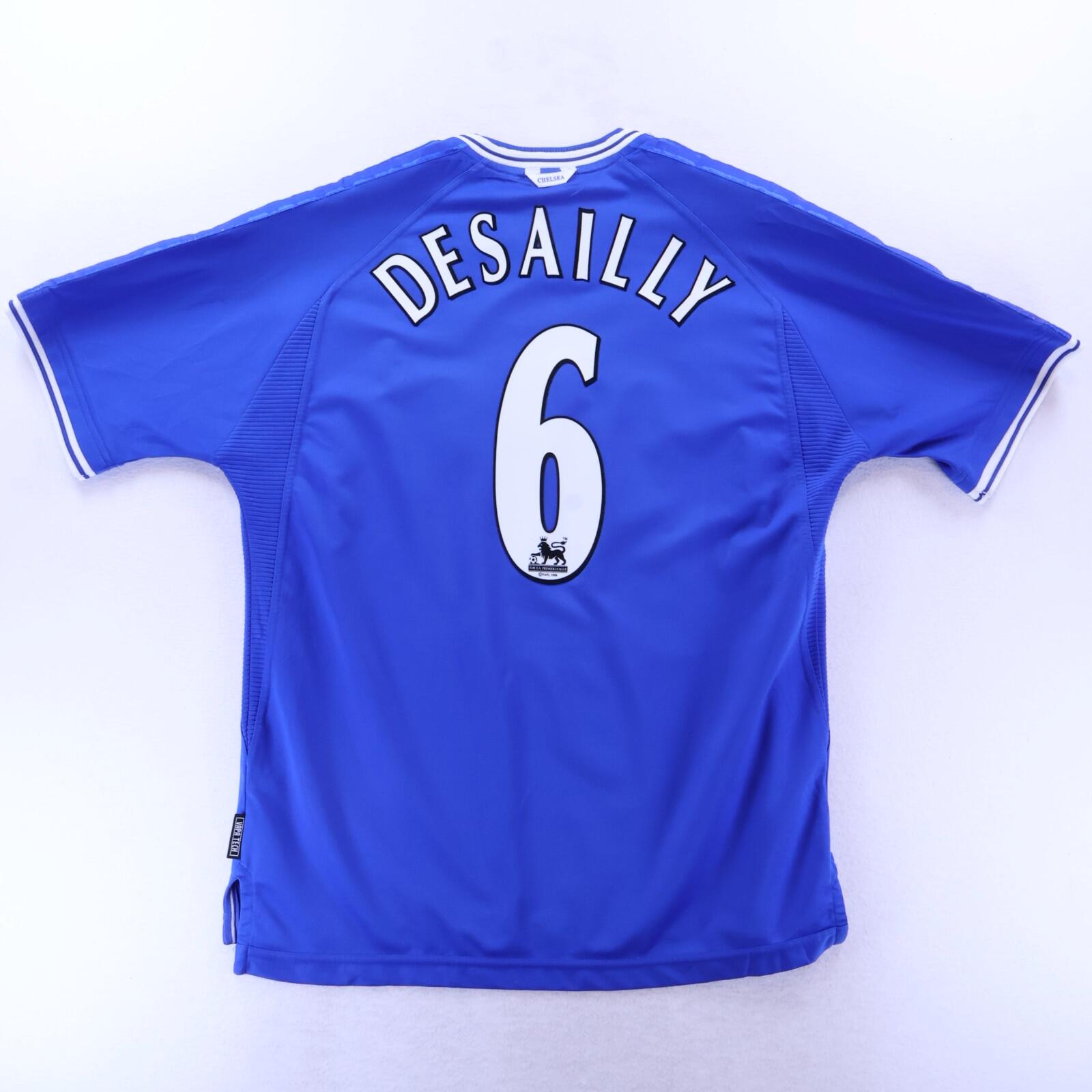 Chelsea Desailly #6 1999/01 Home Shirt - XL