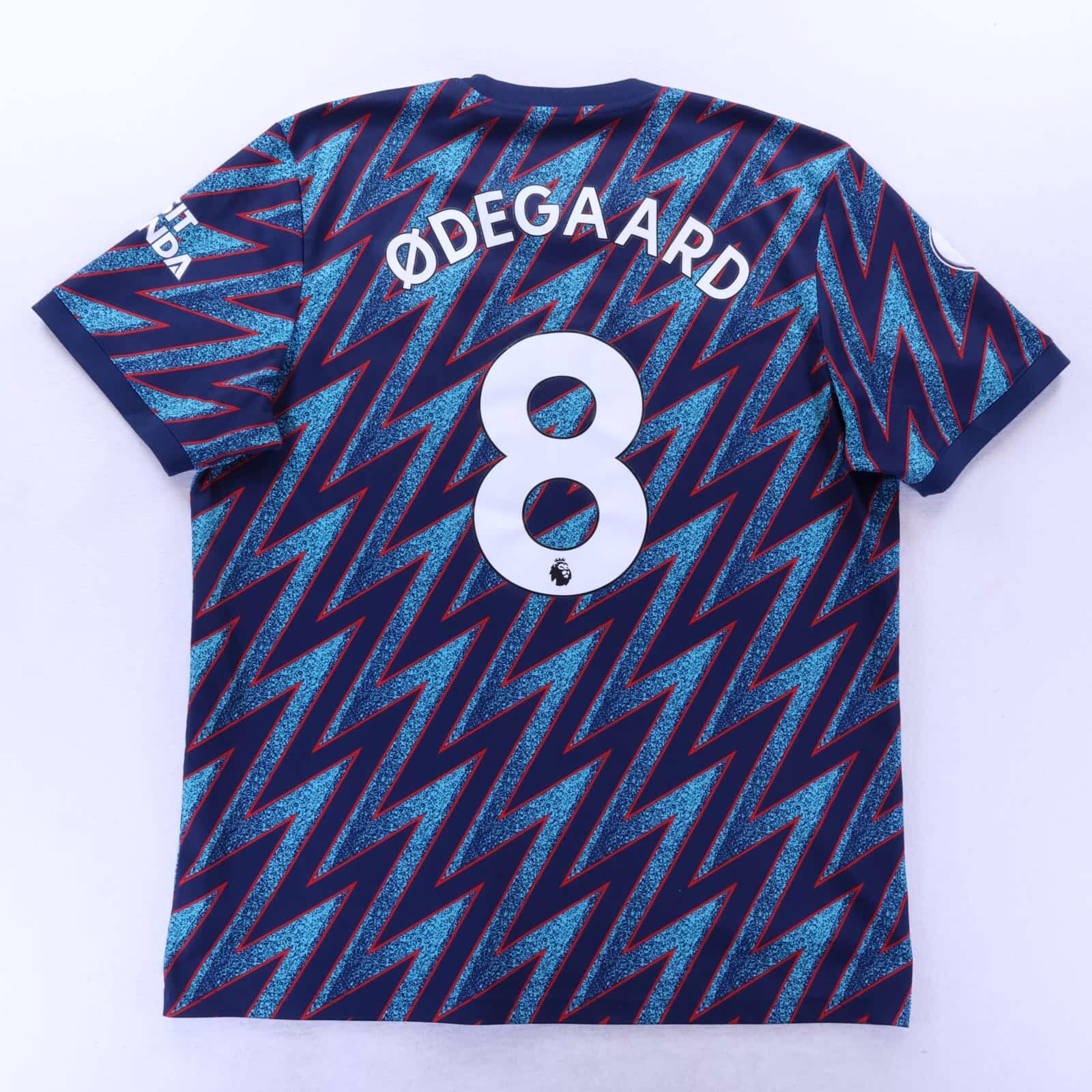 Arsenal Odegaard #8 2021/22 Third Shirt - XL