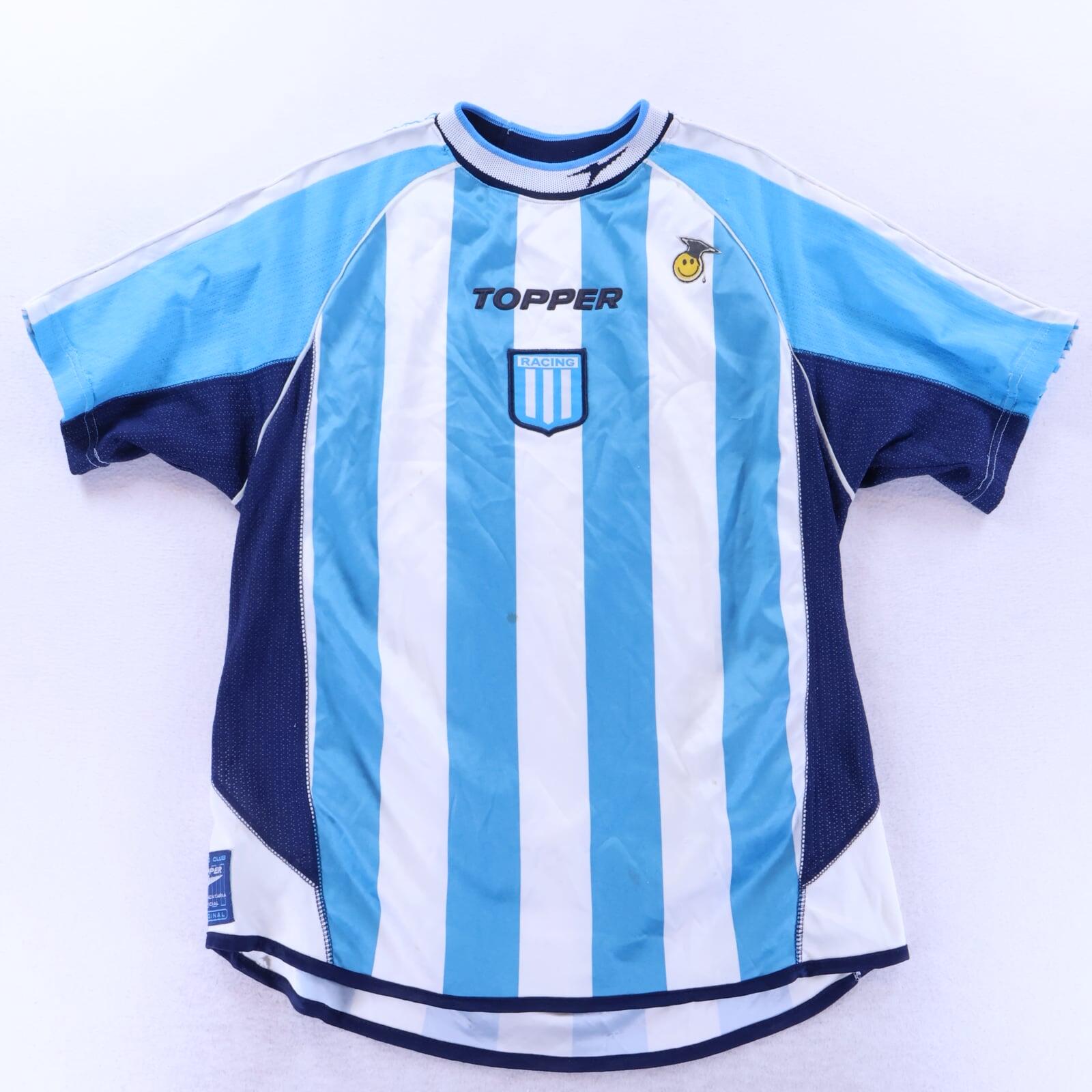Racing Club De Avellaneda 2002/03 Home Shirt - M