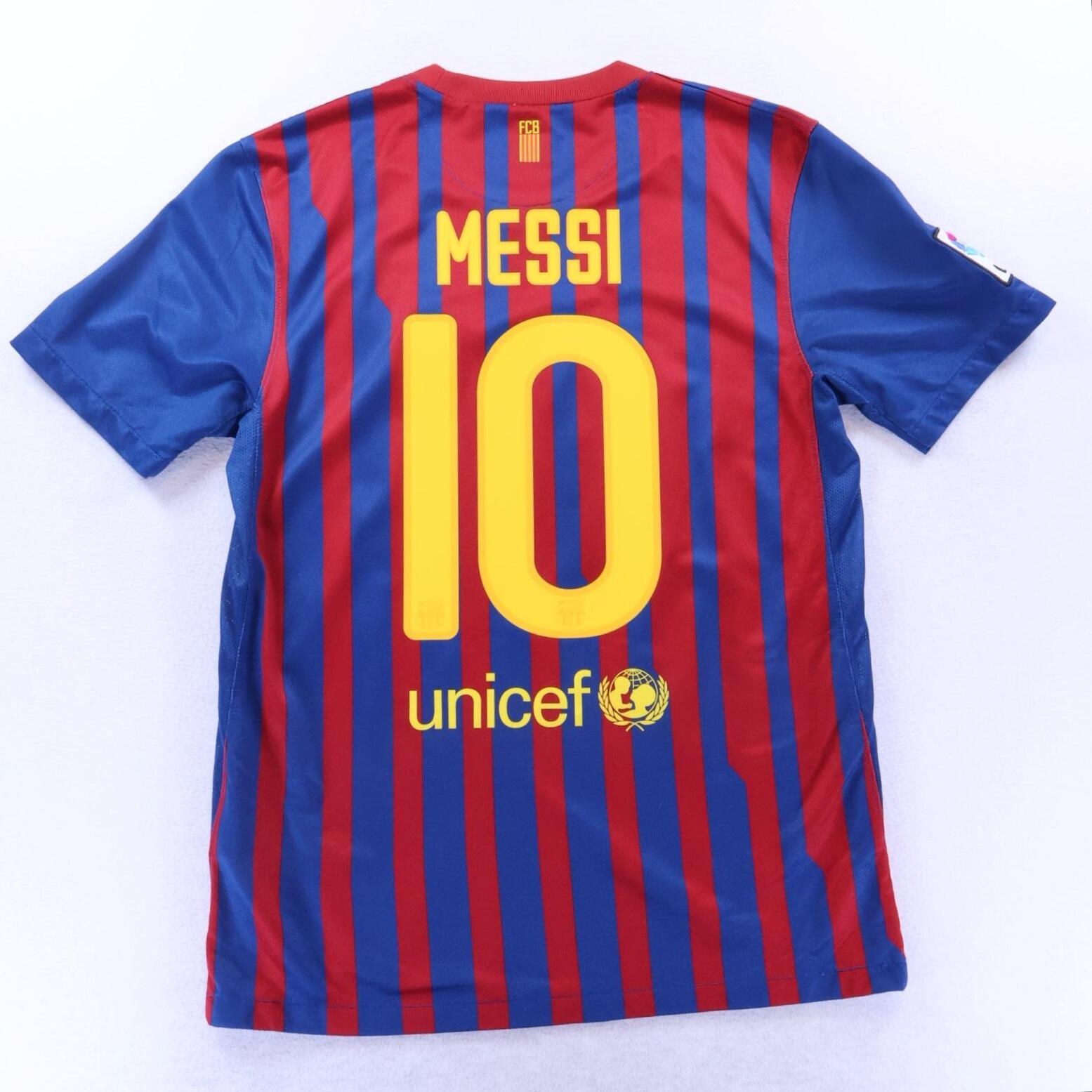 *MINT* Barcelona Messi #10 2011/12 Home Shirt - M