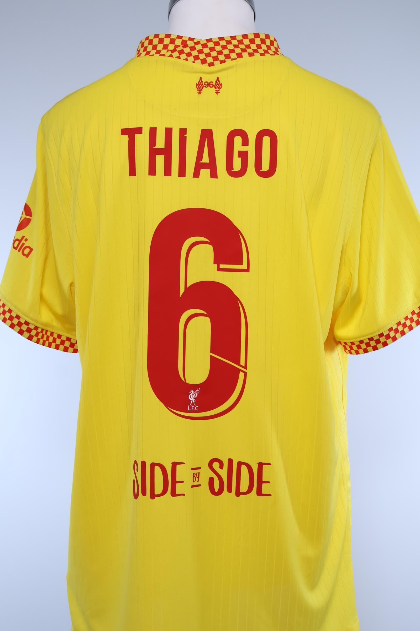 2021/22 - LIVERPOOL F.C - THIAGO - #6 - THIRD SHIRT - XL