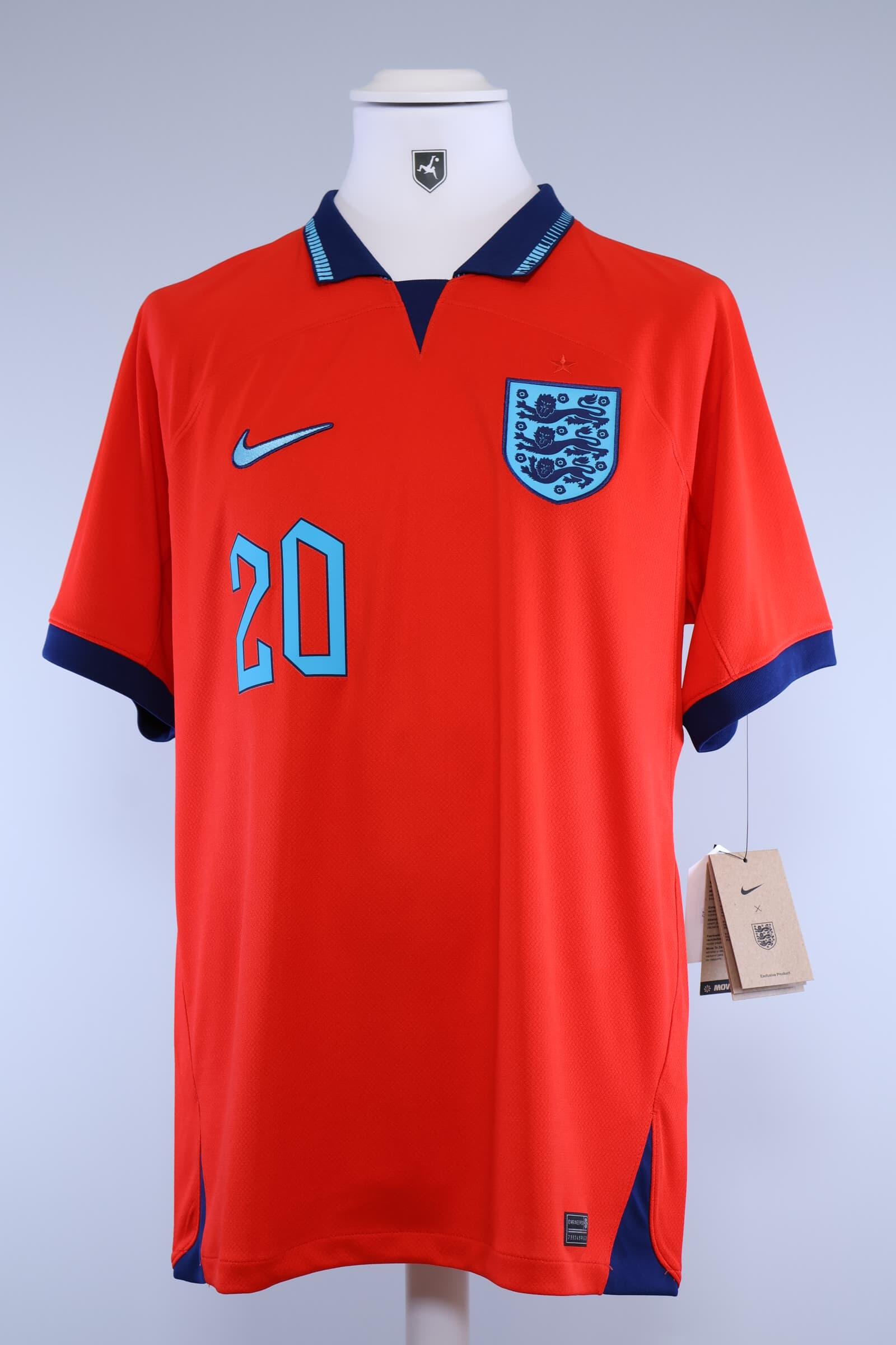 2022/23 - ENGLAND - FODEN - #20 - AWAY SHIRT - L
