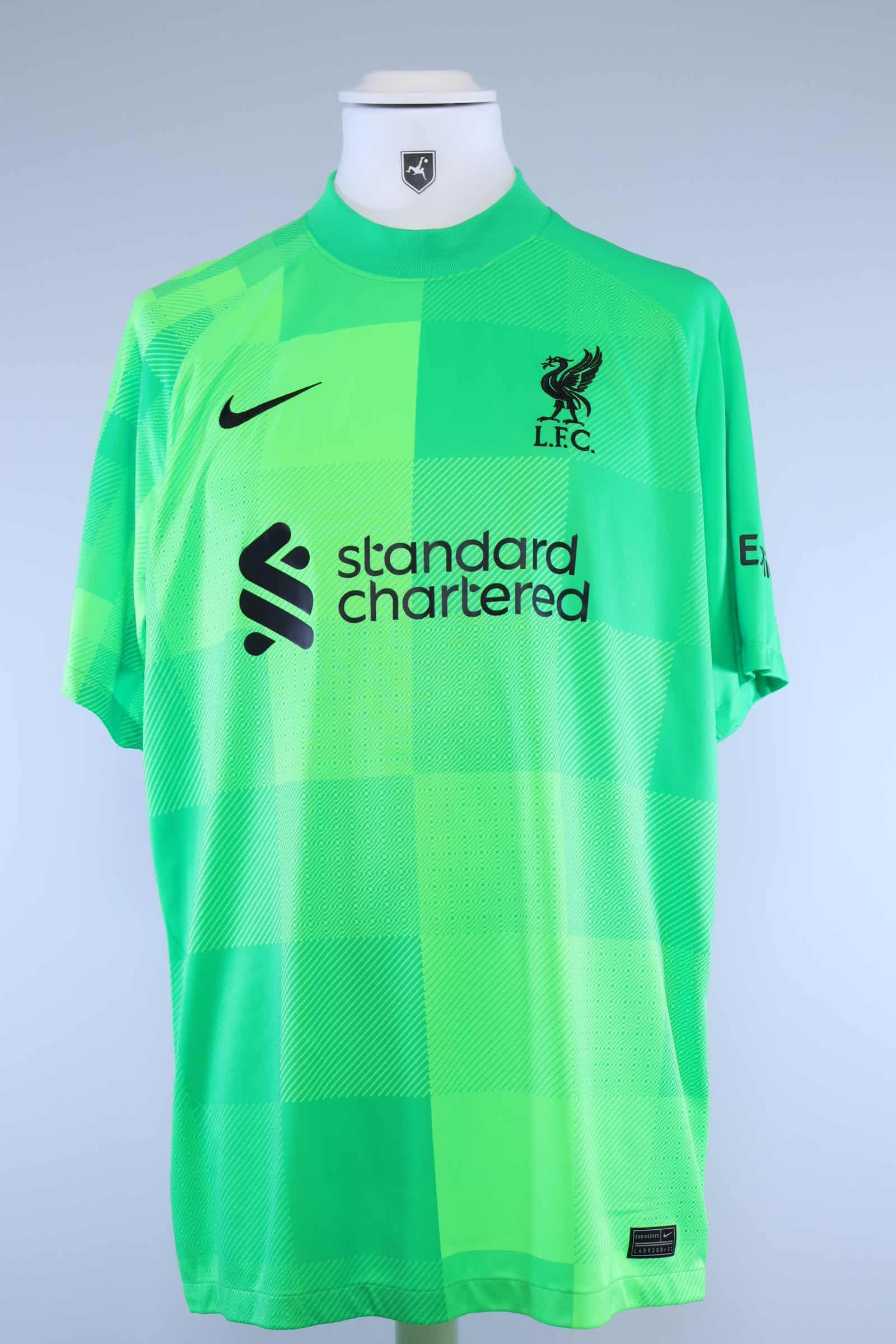 2021/22 - LIVERPOOL F.C - A.BECKER - #1 - GOALKEEPER SHIRT - XL