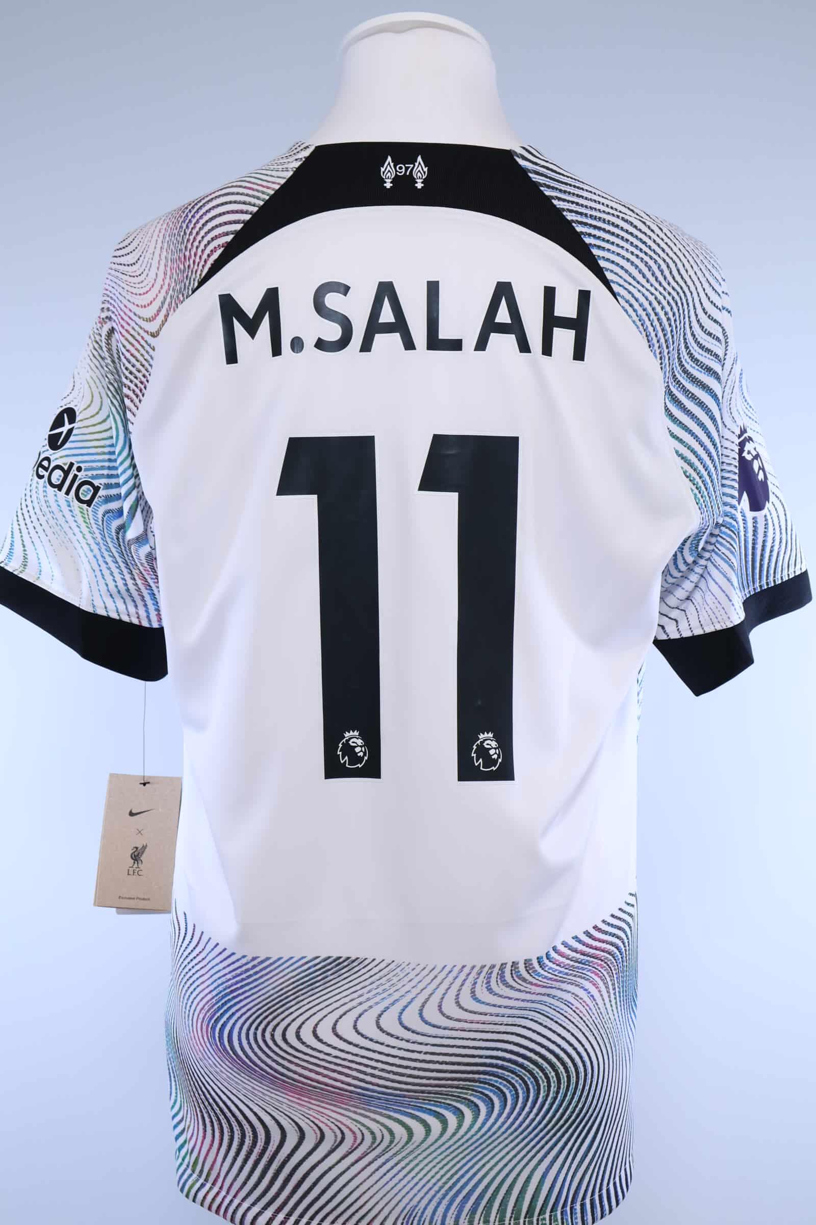 2022/23 - LIVERPOOL F.C - M. SALAH - #11 - AWAY SHIRT - L