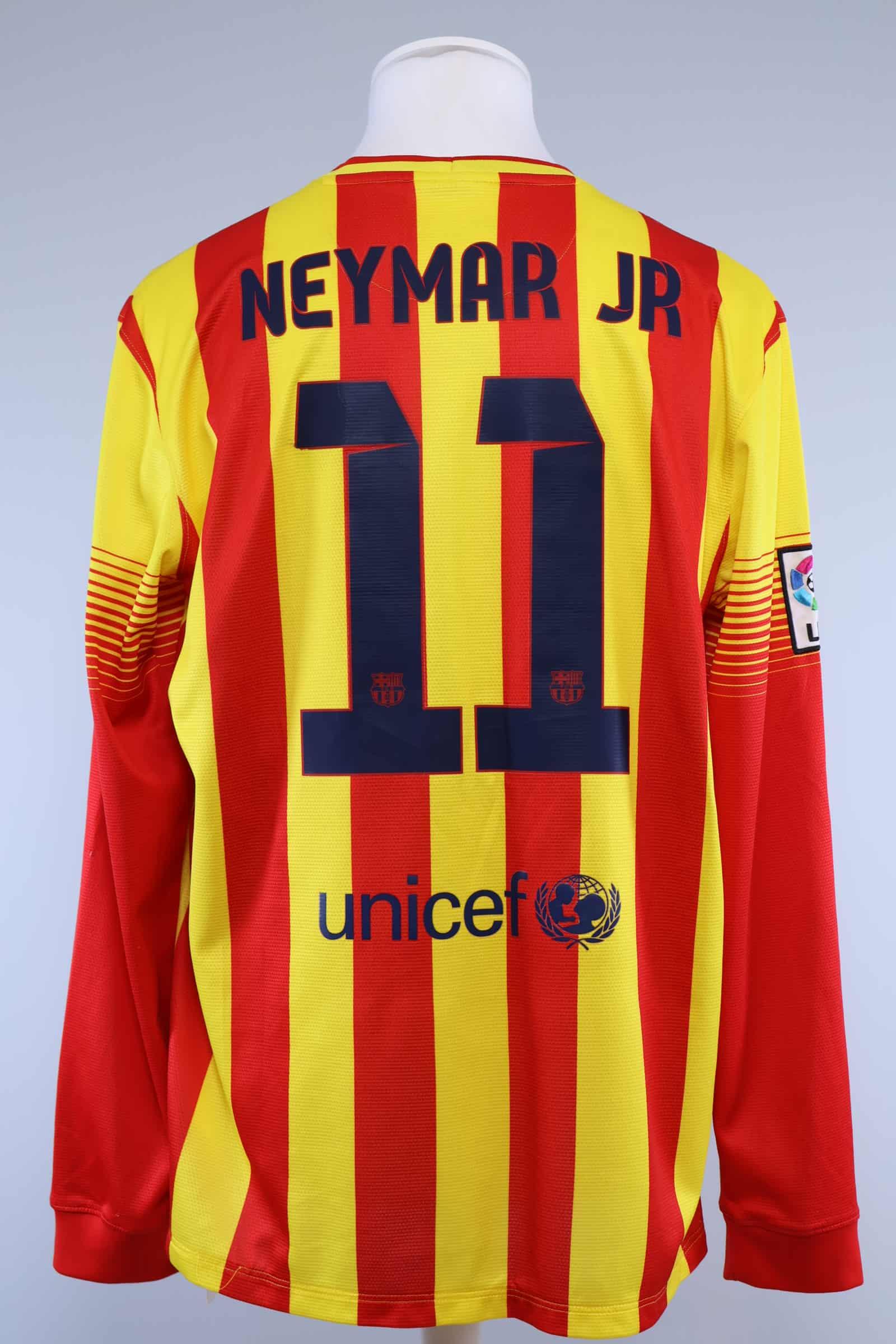 2013/14 - FC BARCELONA - NEYMAR JR - #11 - AWAY SHIRT - L