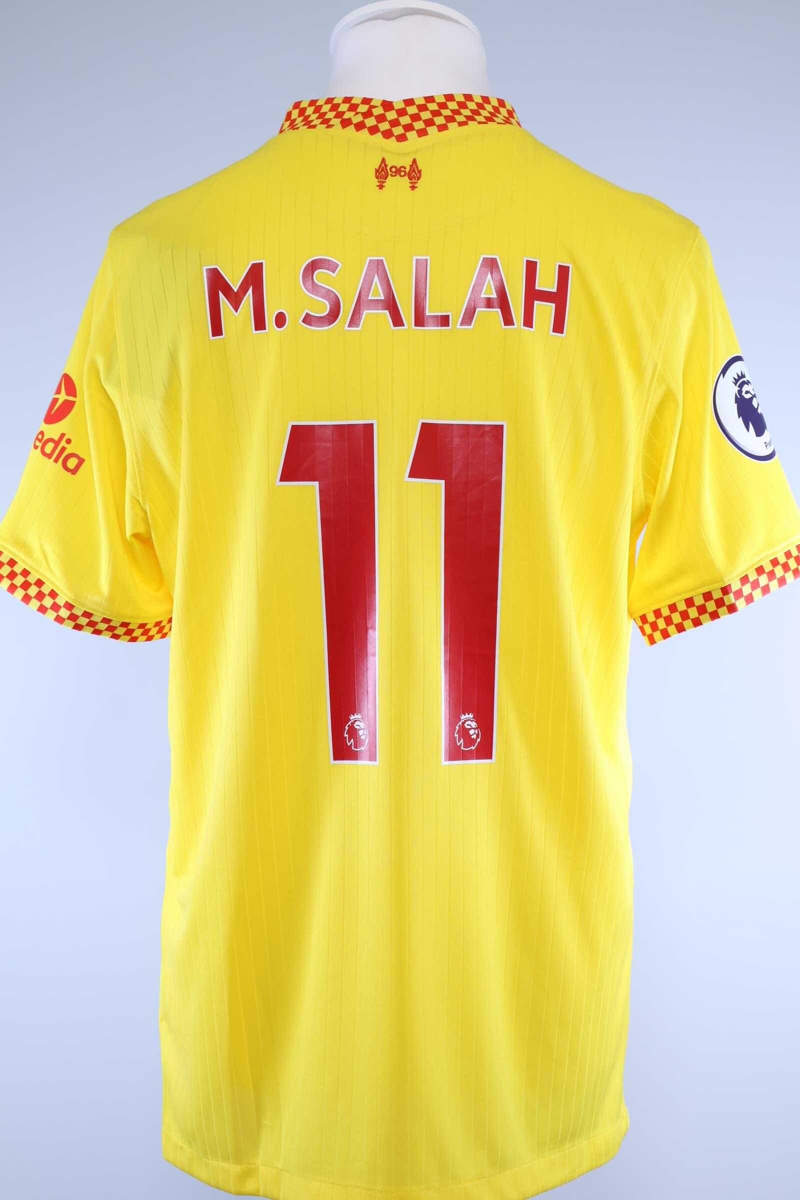 2021/22 - LIVERPOOL F.C - M. SALAH - #11 - THIRD SHIRT - L
