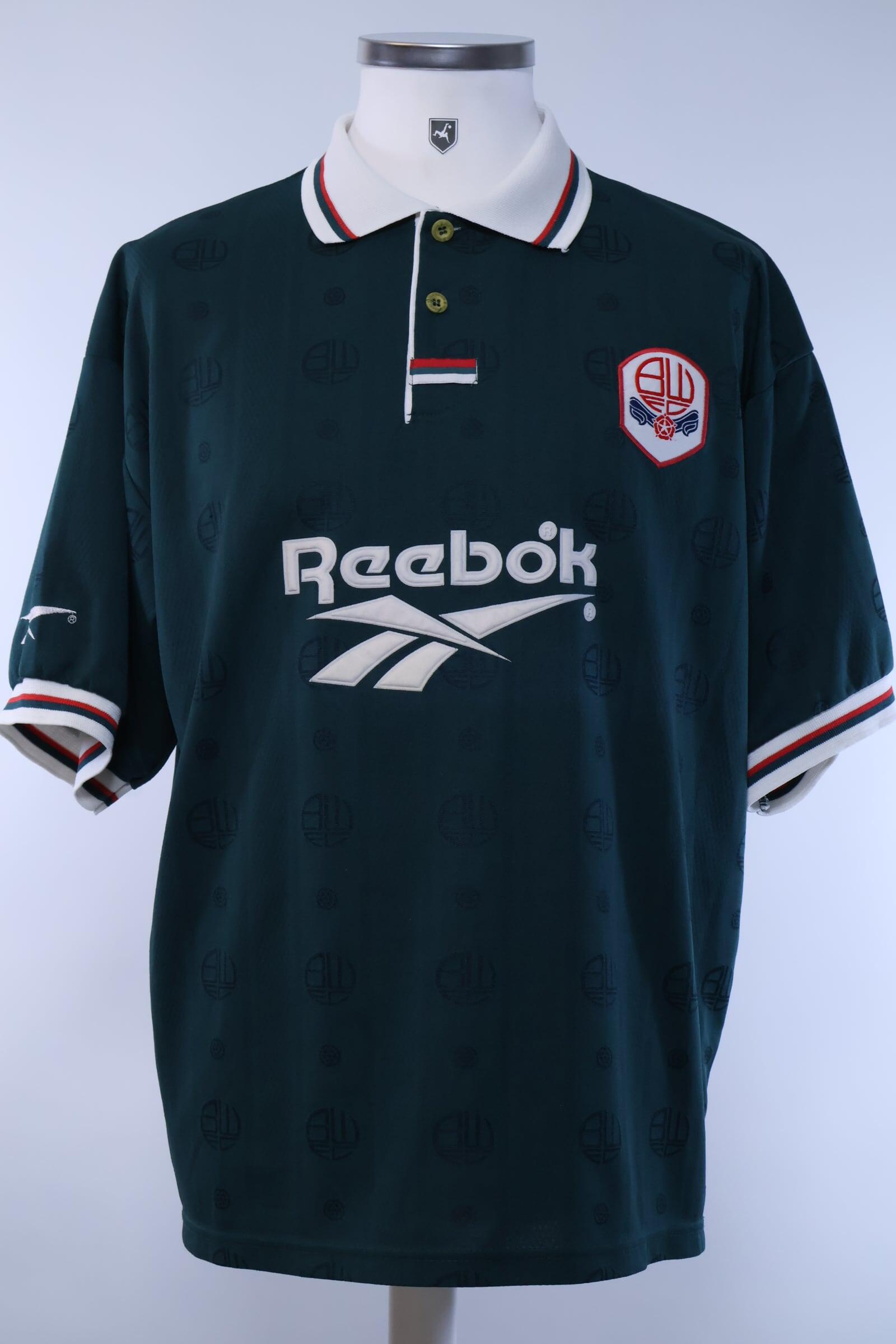 Bolton Wanderers Fc 1996/97 Away Shirt - LAuthentic Original Football Shirt