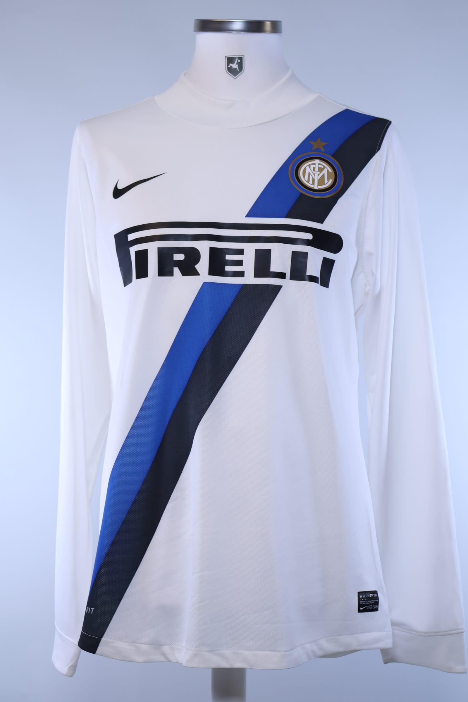 2011/12 - INTER MILAN - SNEIJDER - #10 - AWAY SHIRT - PLAYER ISSUE - L