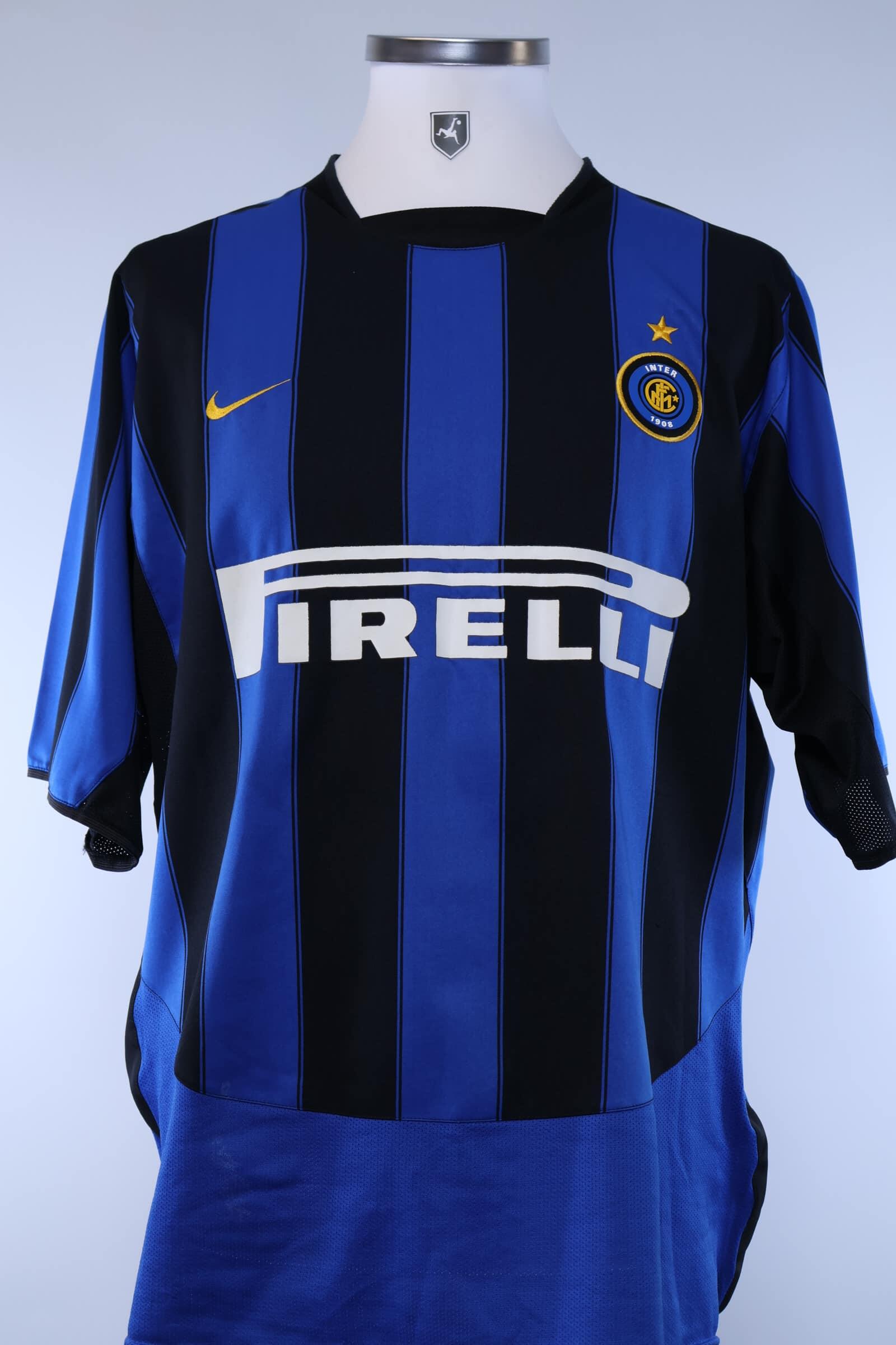 2003/04 - INTER MILAN - RECOBA - #20 - HOME SHIRT - XL