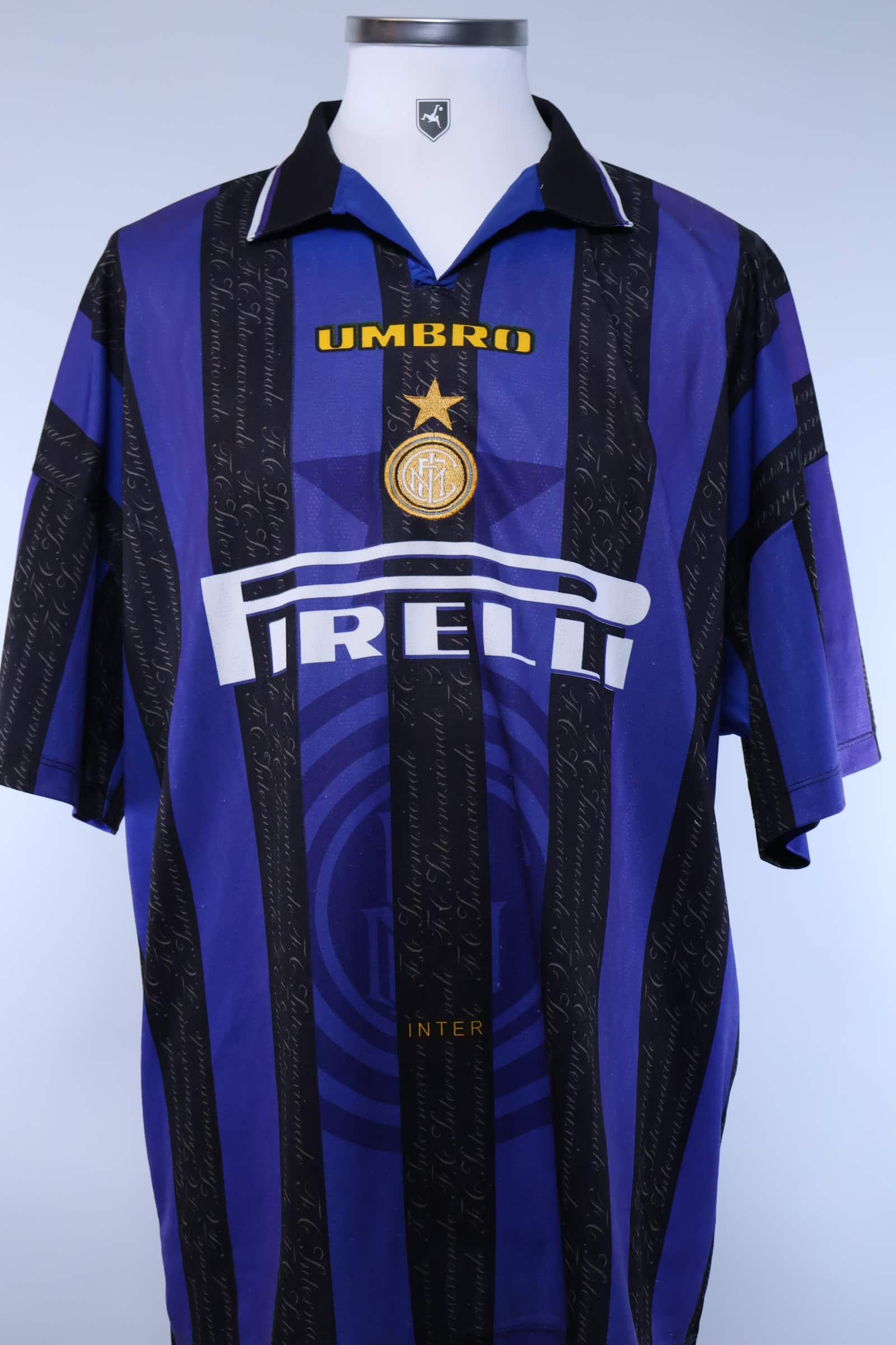 1996/97 - INTER MILAN - RONALDO - #10 - HOME SHIRT - L