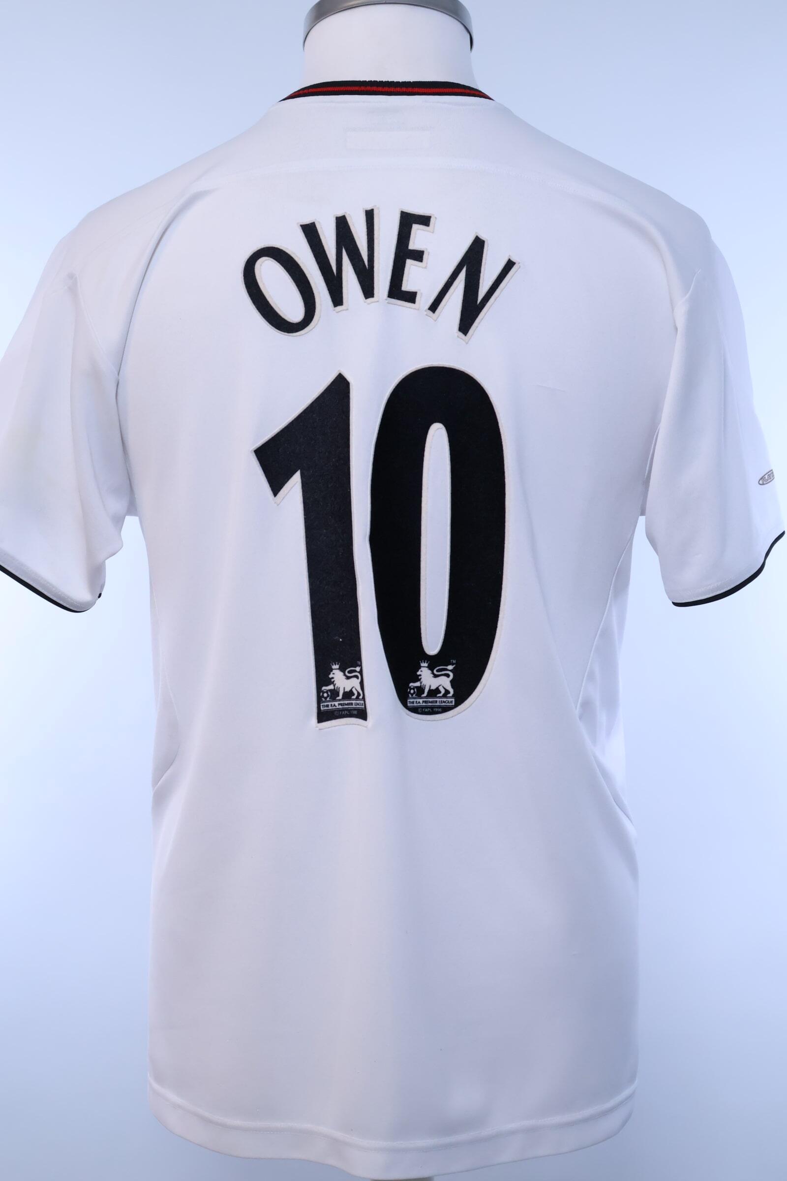 2003/04 - LIVERPOOL F.C - OWEN - #10 - AWAY SHIRT - M