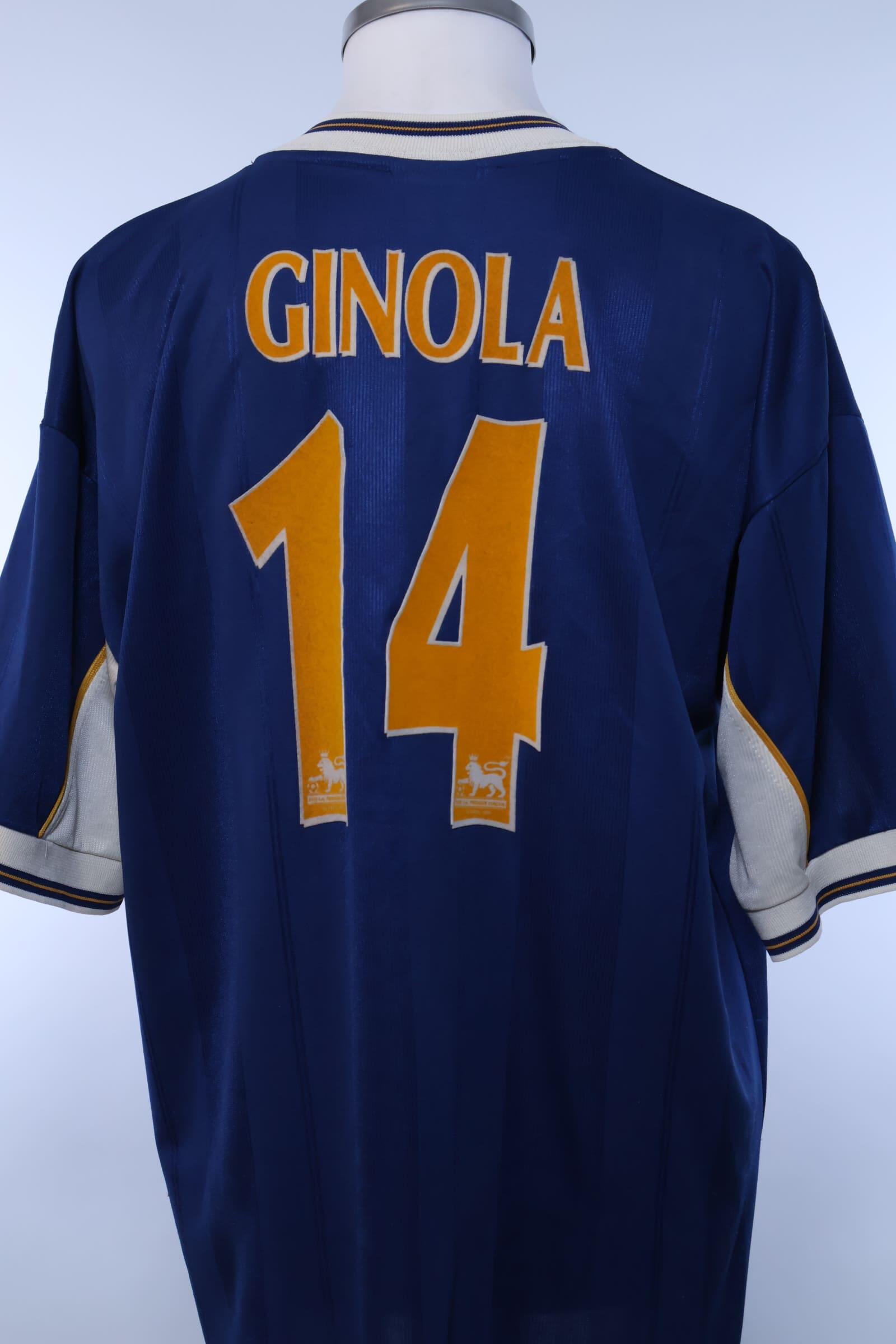 1997/98 - TOTTENHAM HOTSPUR - GINOLA - #14 - AWAY SHIRT - XL